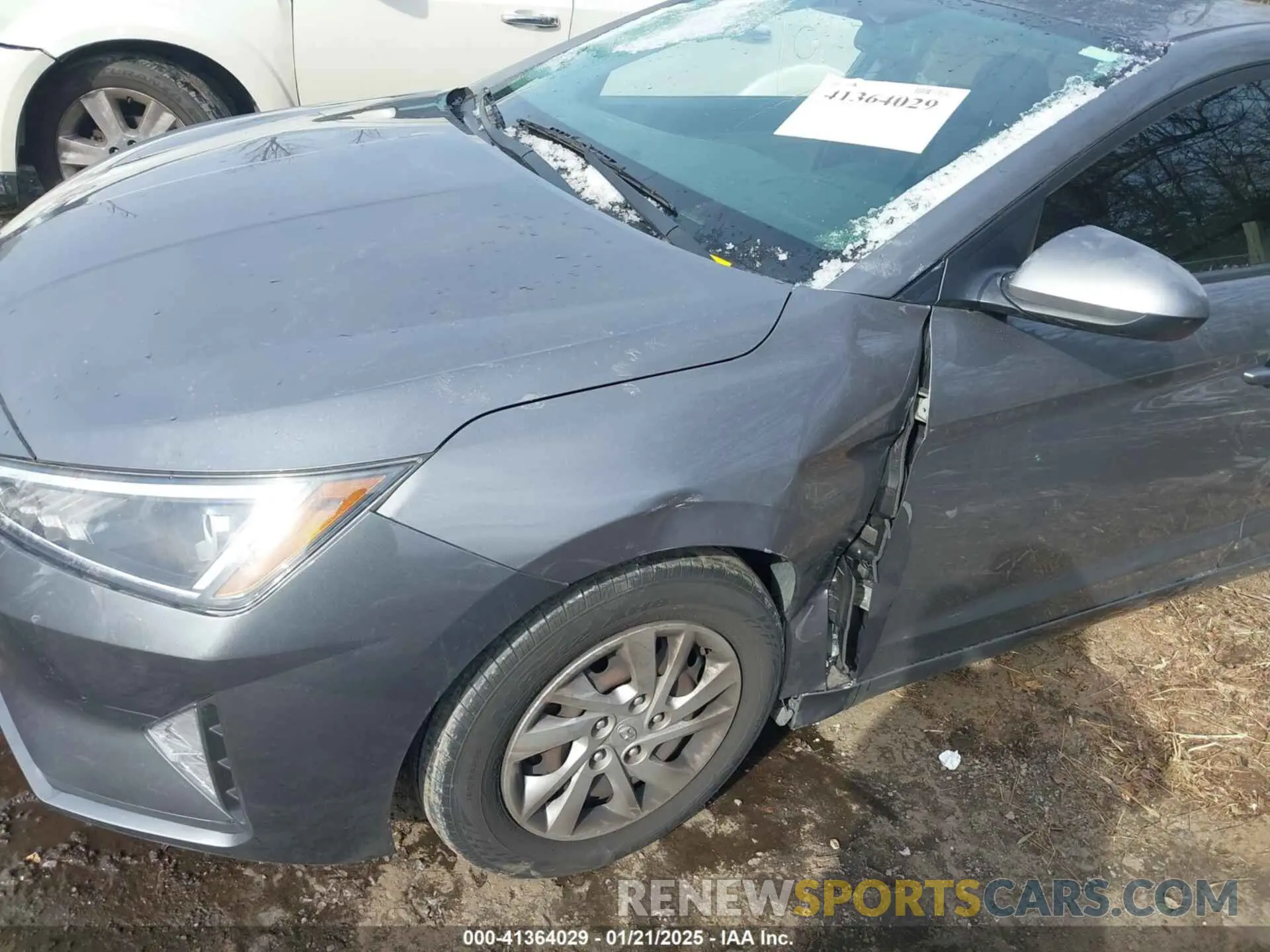6 Photograph of a damaged car 5NPD74LFXKH497441 HYUNDAI ELANTRA 2019