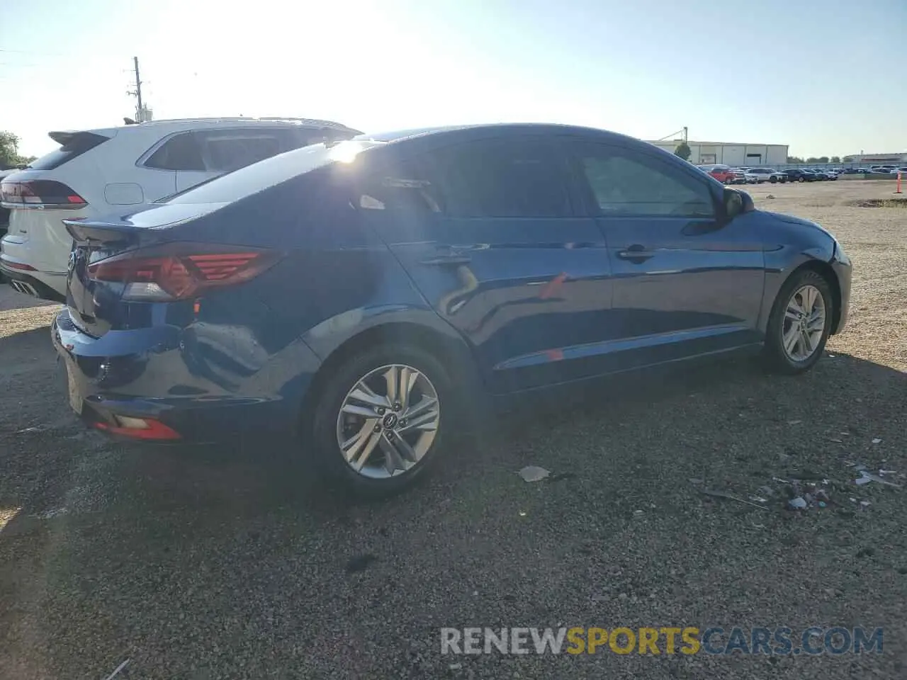 3 Photograph of a damaged car 5NPD84LF0KH411910 HYUNDAI ELANTRA 2019