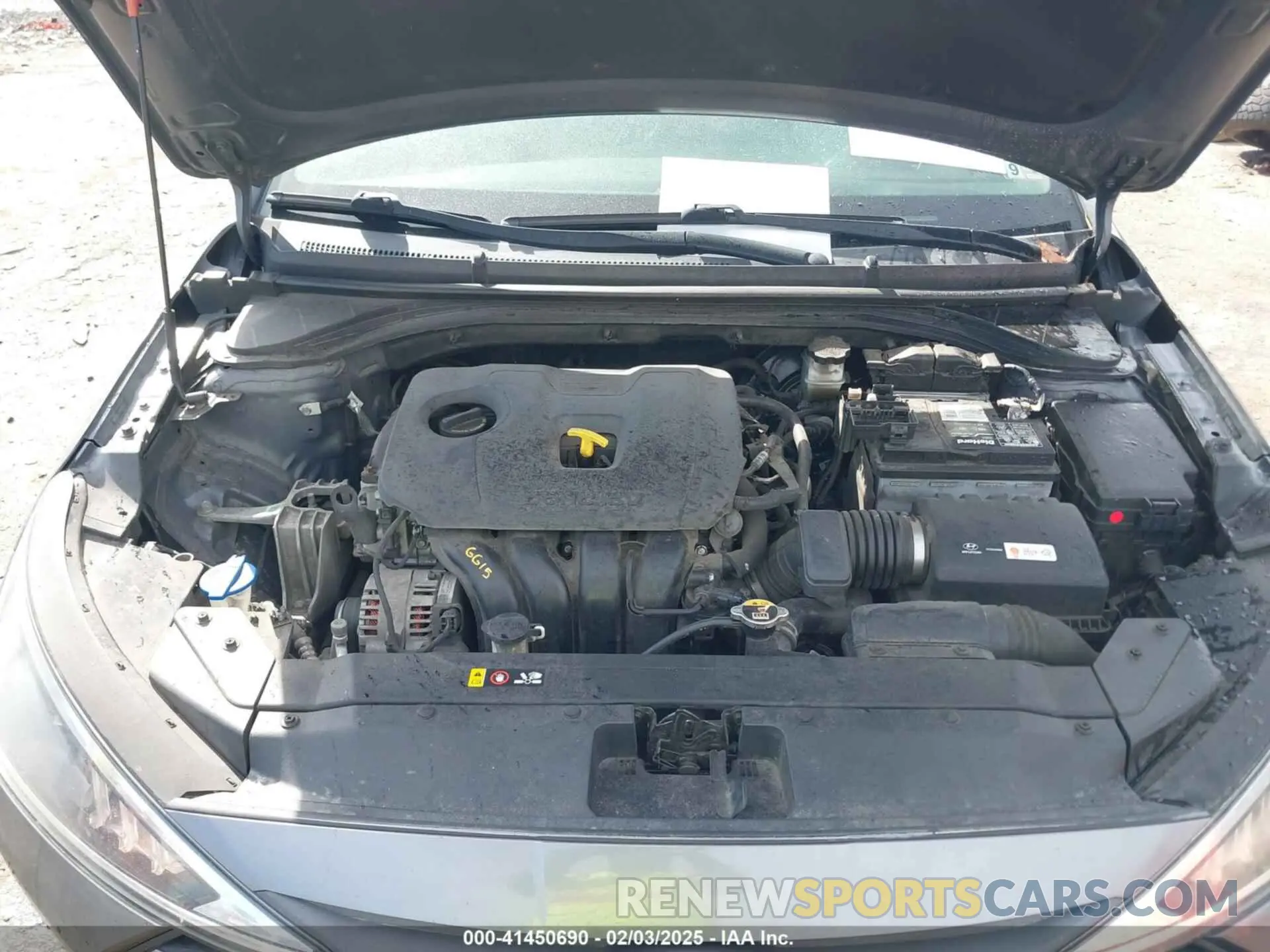10 Photograph of a damaged car 5NPD84LF0KH420557 HYUNDAI ELANTRA 2019