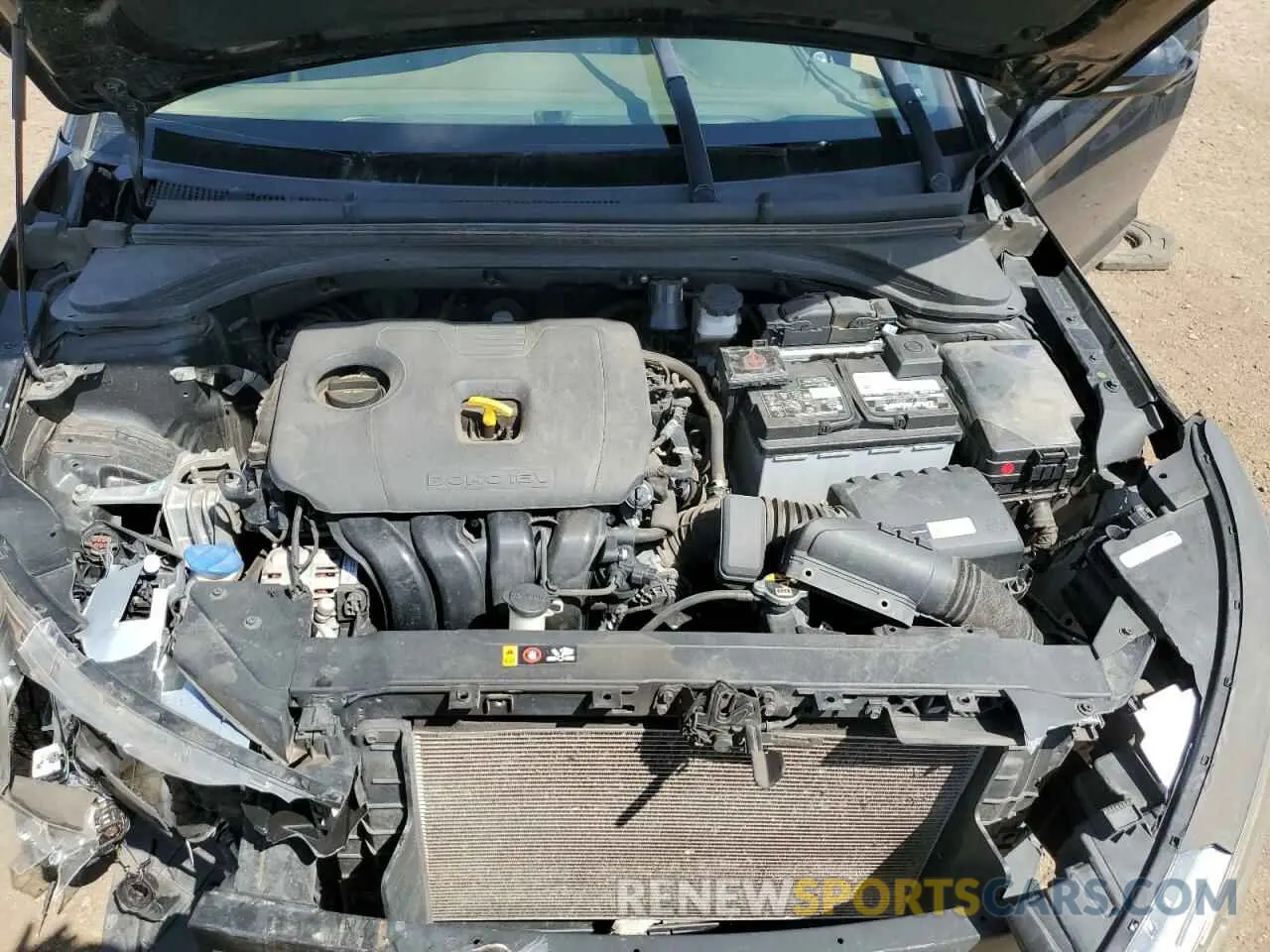 11 Photograph of a damaged car 5NPD84LF0KH426391 HYUNDAI ELANTRA 2019