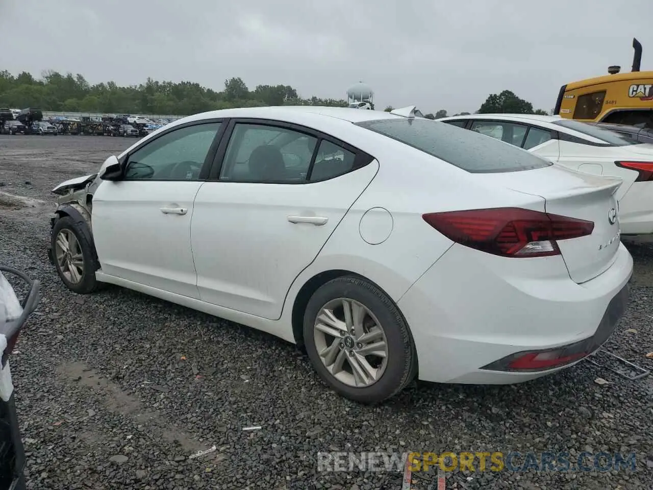 2 Photograph of a damaged car 5NPD84LF0KH426827 HYUNDAI ELANTRA 2019