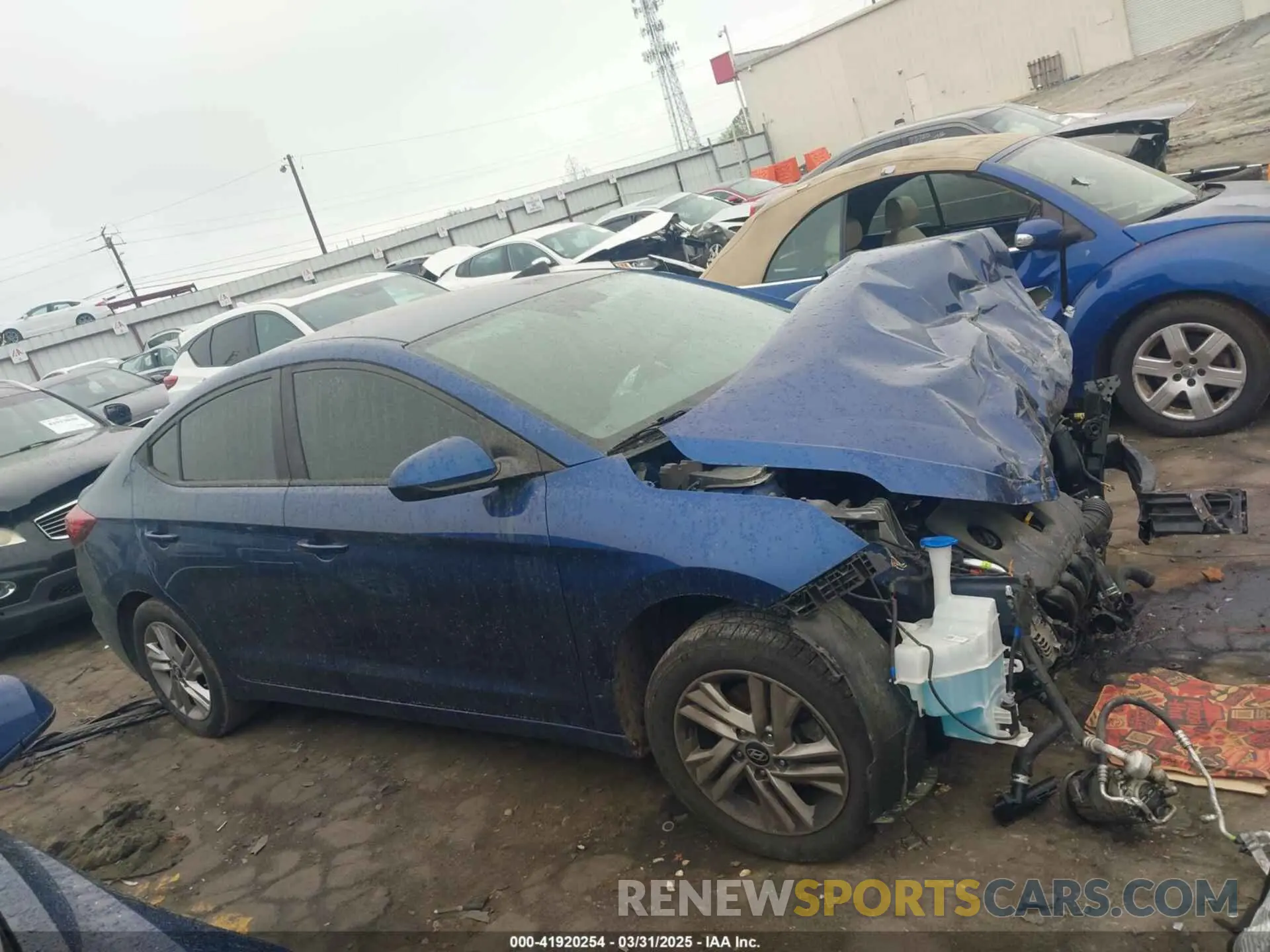 13 Photograph of a damaged car 5NPD84LF0KH439822 HYUNDAI ELANTRA 2019
