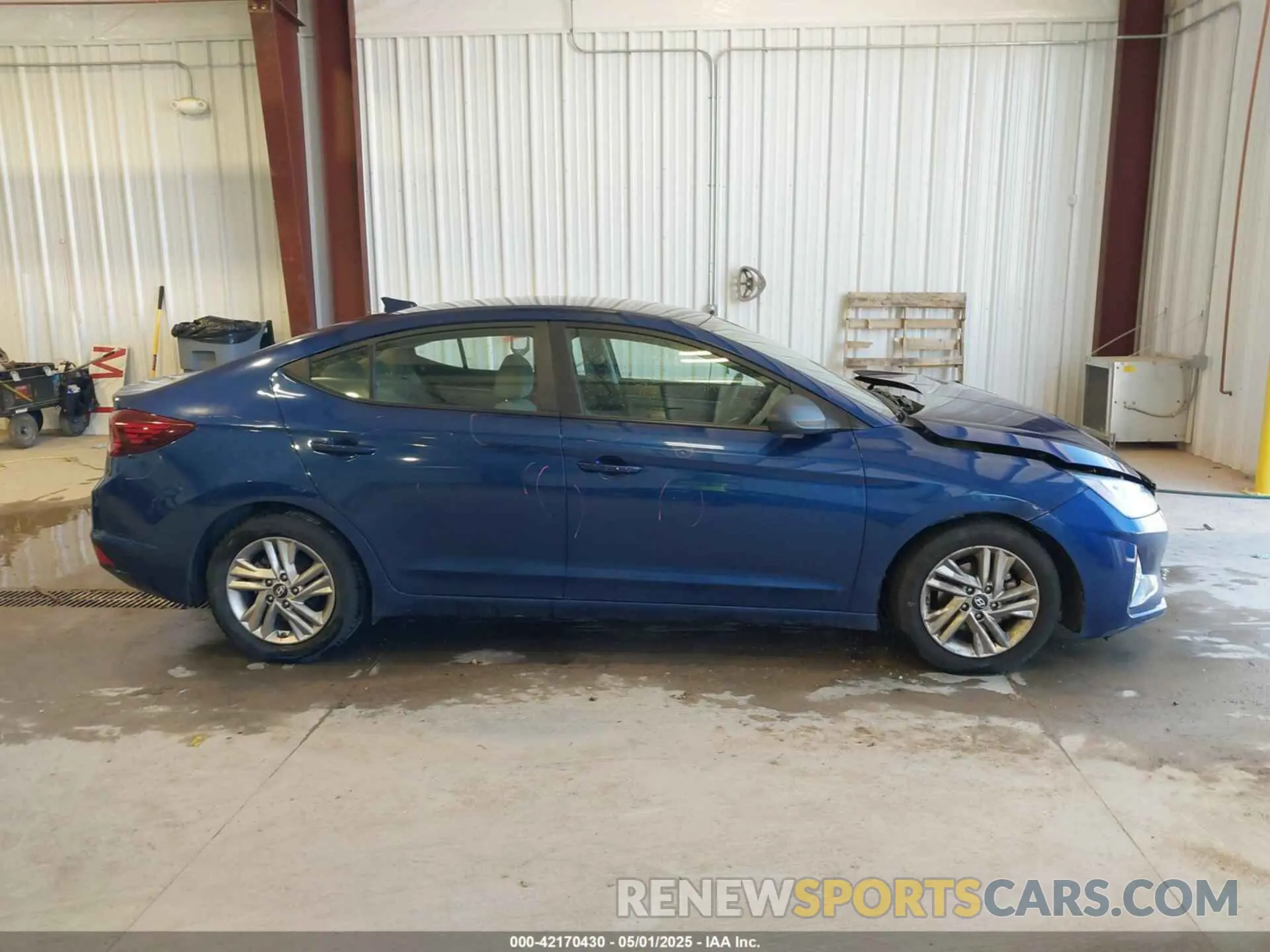 13 Photograph of a damaged car 5NPD84LF0KH441473 HYUNDAI ELANTRA 2019