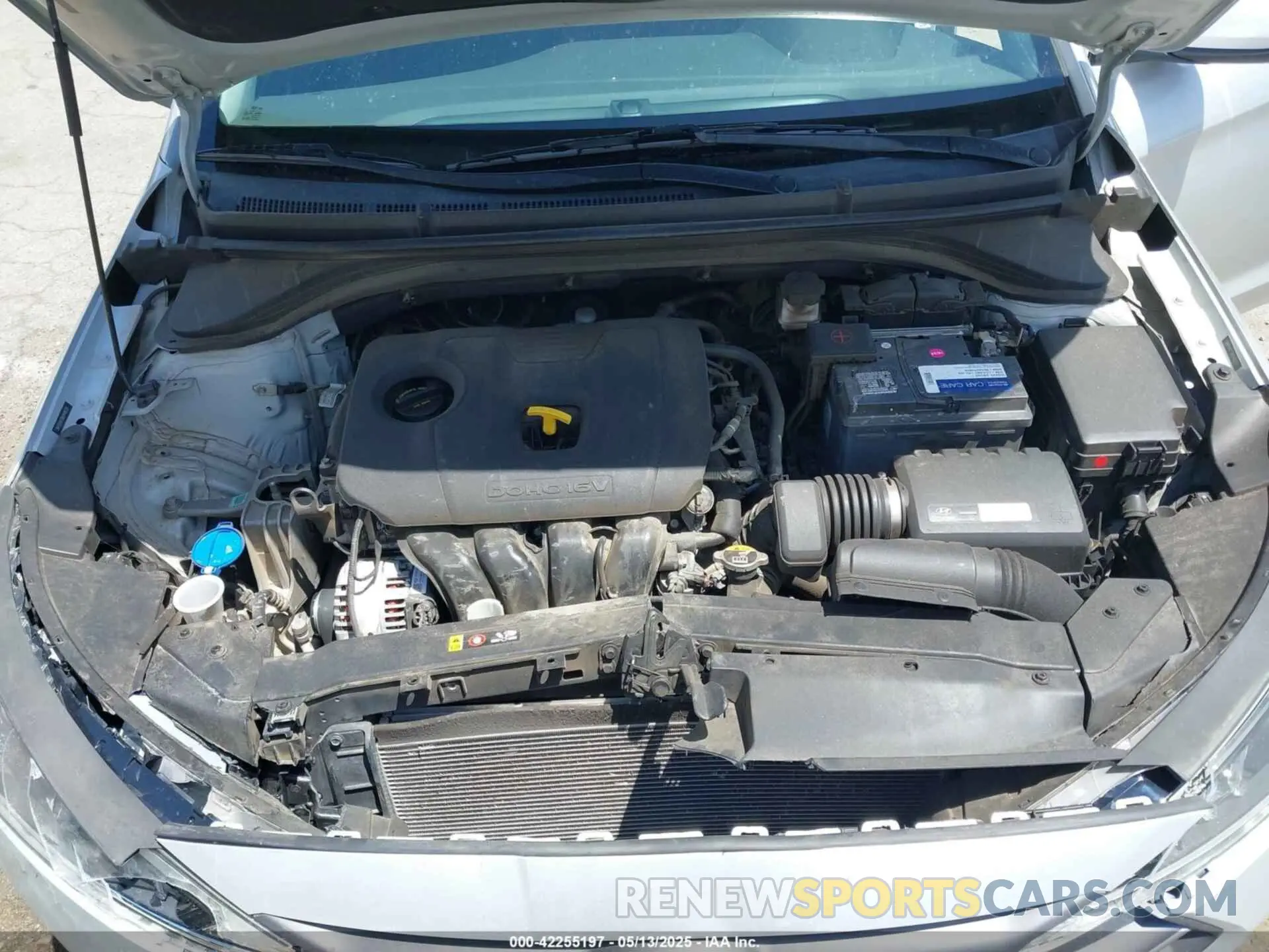 10 Photograph of a damaged car 5NPD84LF0KH448939 HYUNDAI ELANTRA 2019
