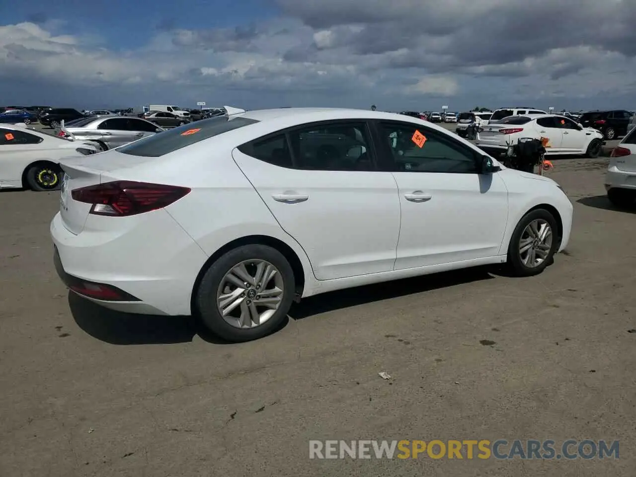 3 Photograph of a damaged car 5NPD84LF0KH454353 HYUNDAI ELANTRA 2019