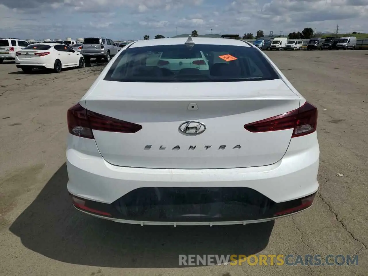 6 Photograph of a damaged car 5NPD84LF0KH454353 HYUNDAI ELANTRA 2019