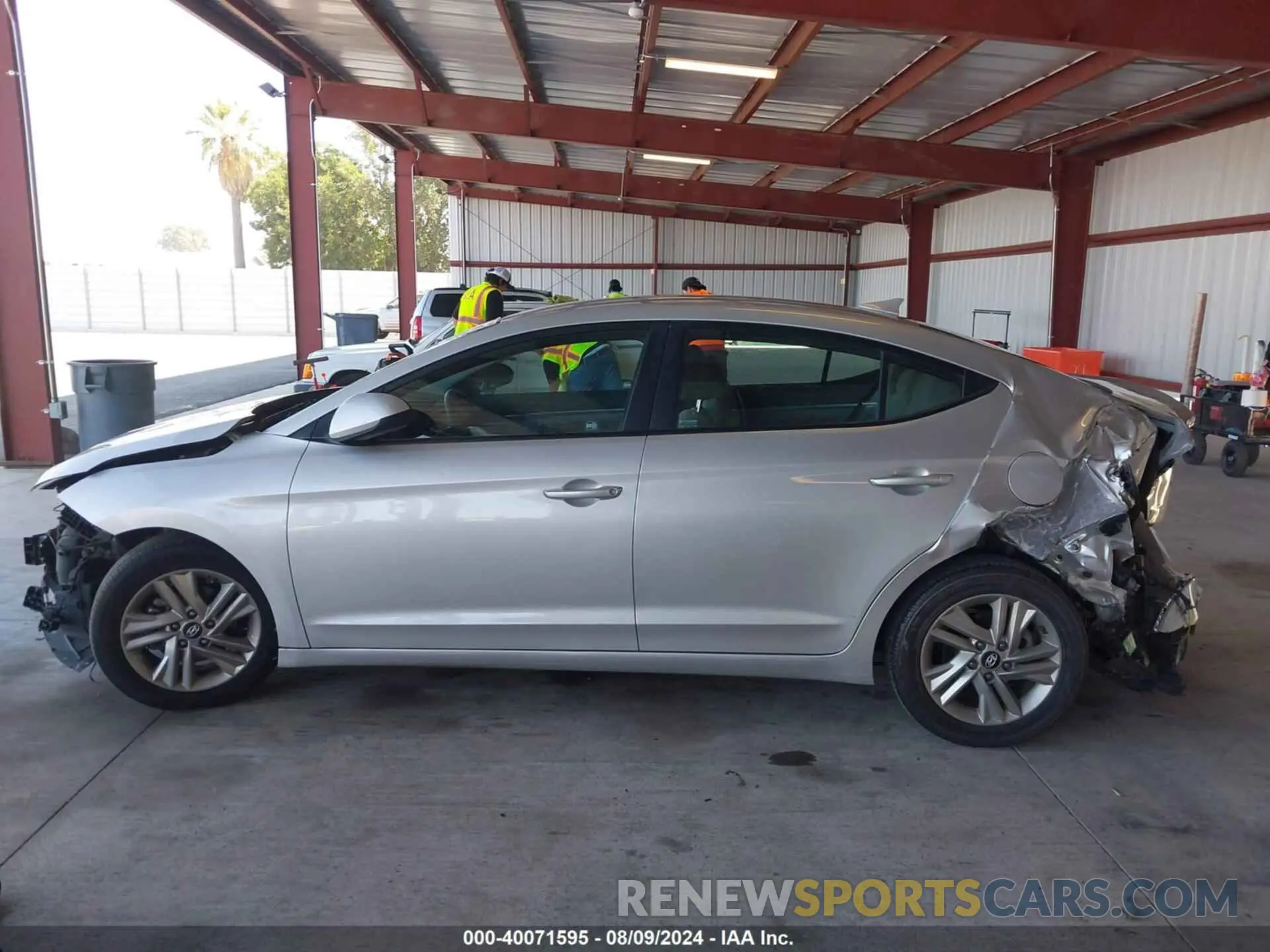 15 Photograph of a damaged car 5NPD84LF0KH455874 HYUNDAI ELANTRA 2019