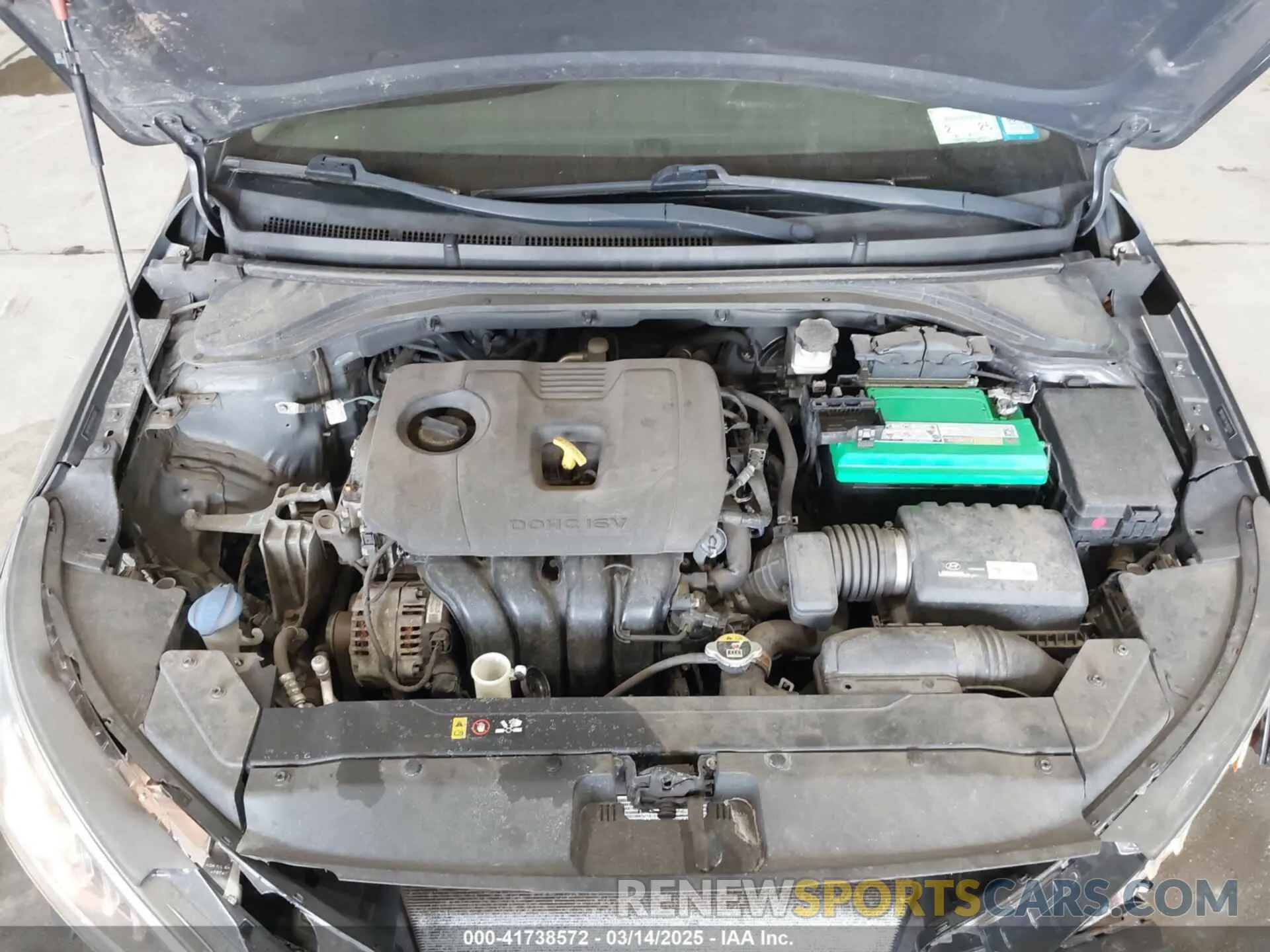 10 Photograph of a damaged car 5NPD84LF0KH462050 HYUNDAI ELANTRA 2019