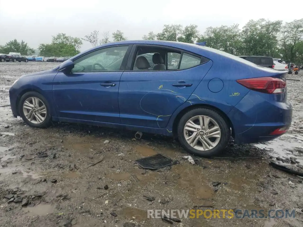 2 Photograph of a damaged car 5NPD84LF0KH469113 HYUNDAI ELANTRA 2019