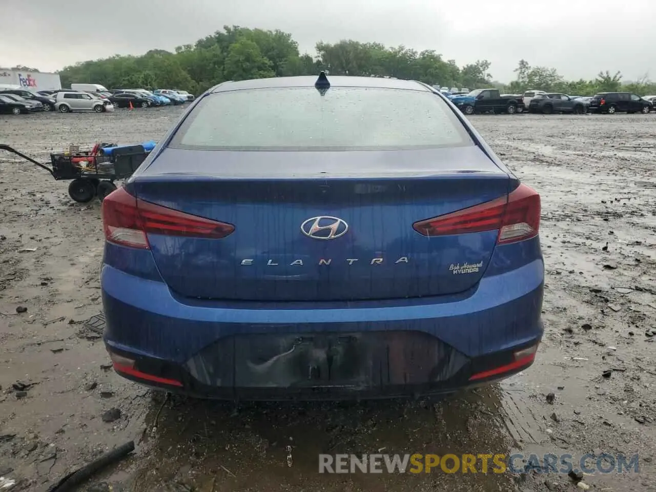 6 Photograph of a damaged car 5NPD84LF0KH469113 HYUNDAI ELANTRA 2019