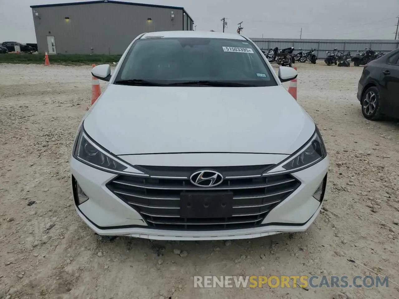 5 Photograph of a damaged car 5NPD84LF0KH475574 HYUNDAI ELANTRA 2019