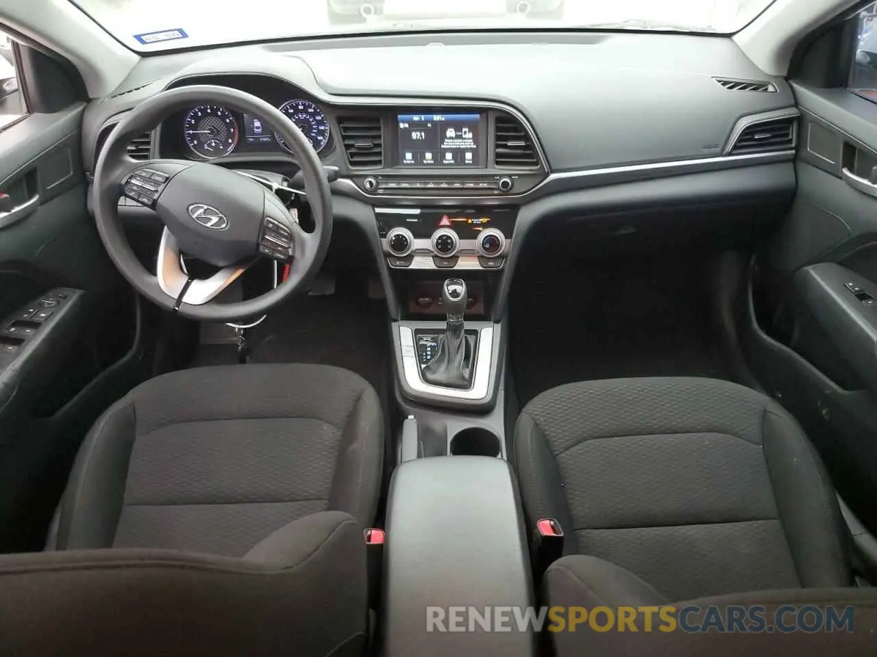 8 Photograph of a damaged car 5NPD84LF0KH475574 HYUNDAI ELANTRA 2019