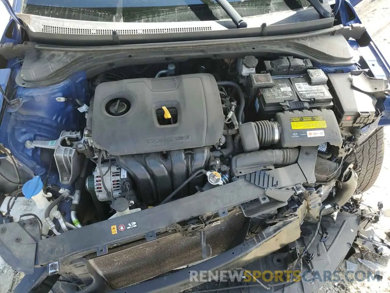 11 Photograph of a damaged car 5NPD84LF0KH485053 HYUNDAI ELANTRA 2019