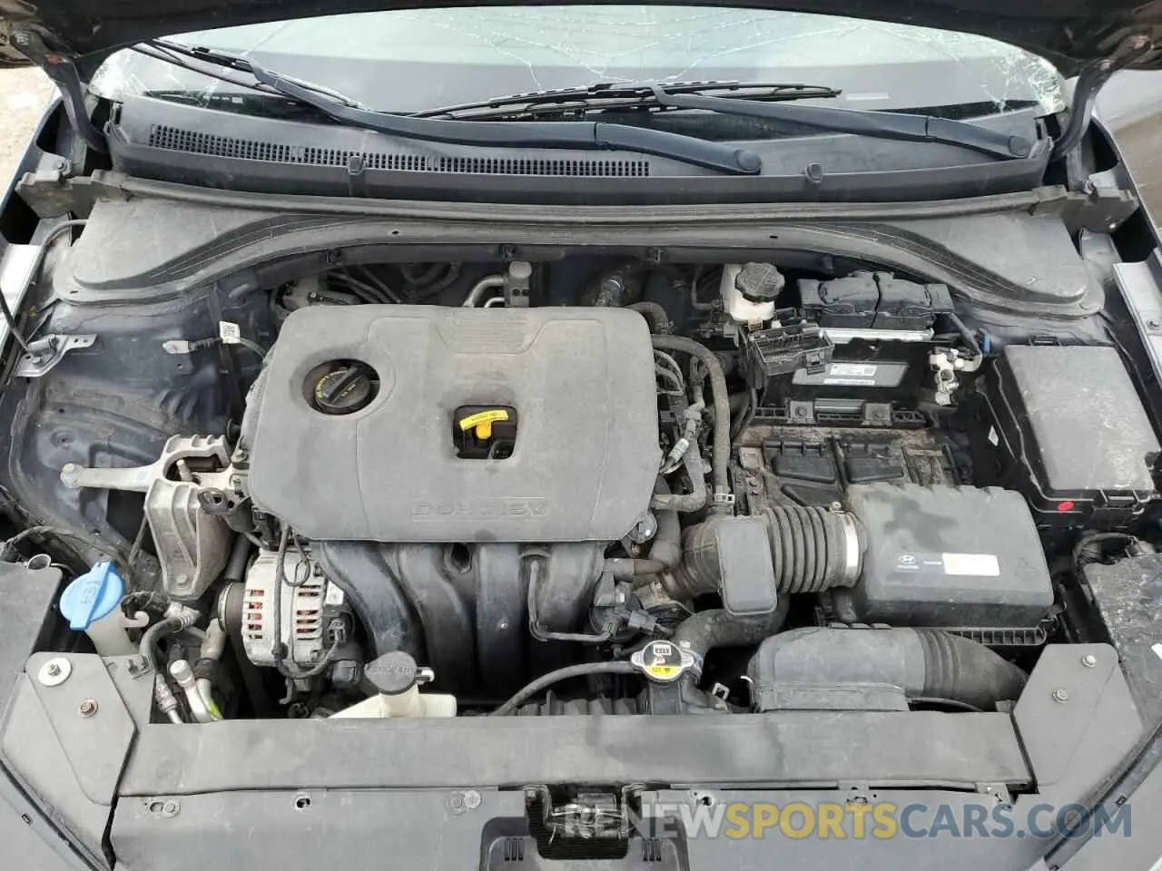 11 Photograph of a damaged car 5NPD84LF1KH421491 HYUNDAI ELANTRA 2019