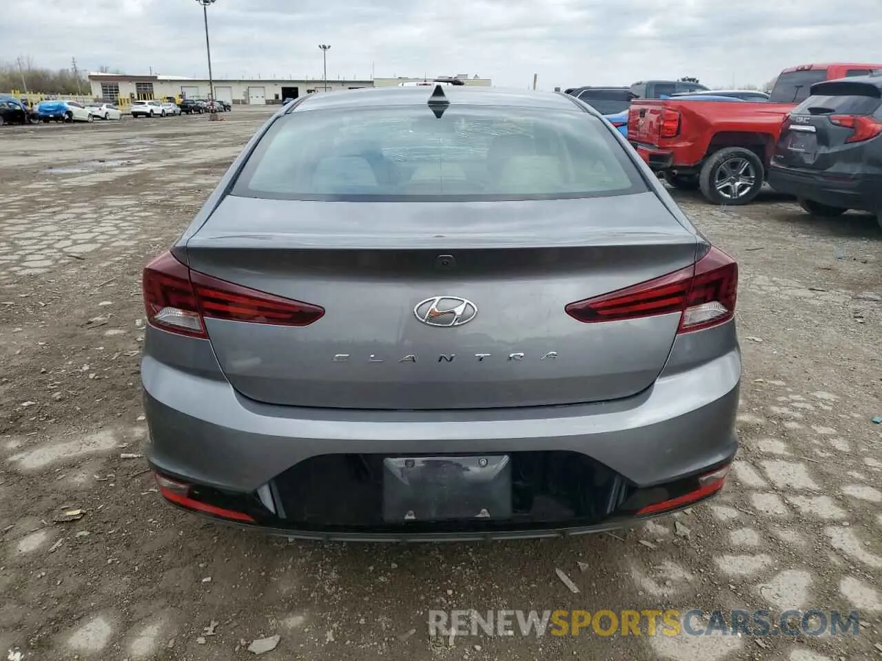 6 Photograph of a damaged car 5NPD84LF1KH421491 HYUNDAI ELANTRA 2019