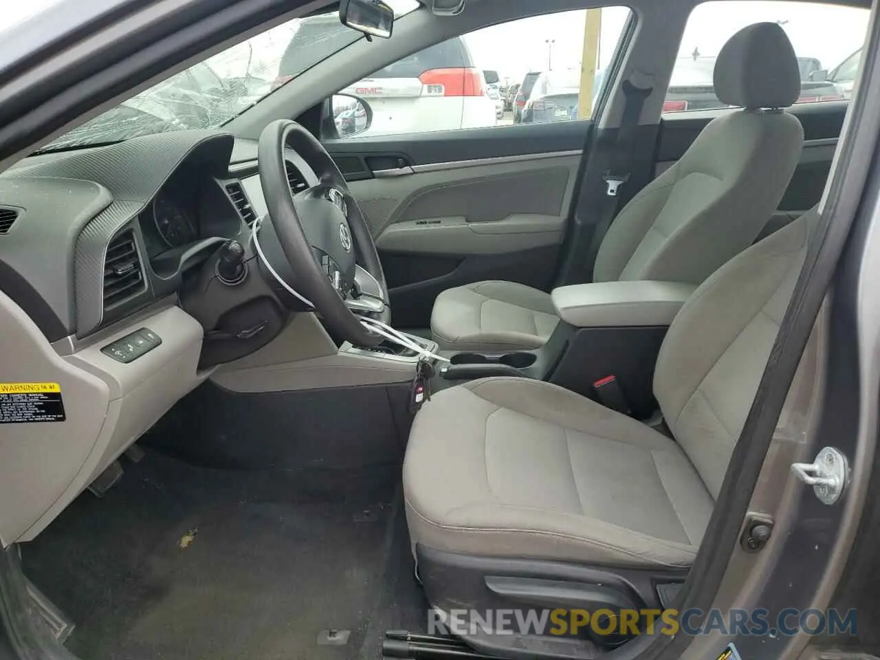 7 Photograph of a damaged car 5NPD84LF1KH421491 HYUNDAI ELANTRA 2019