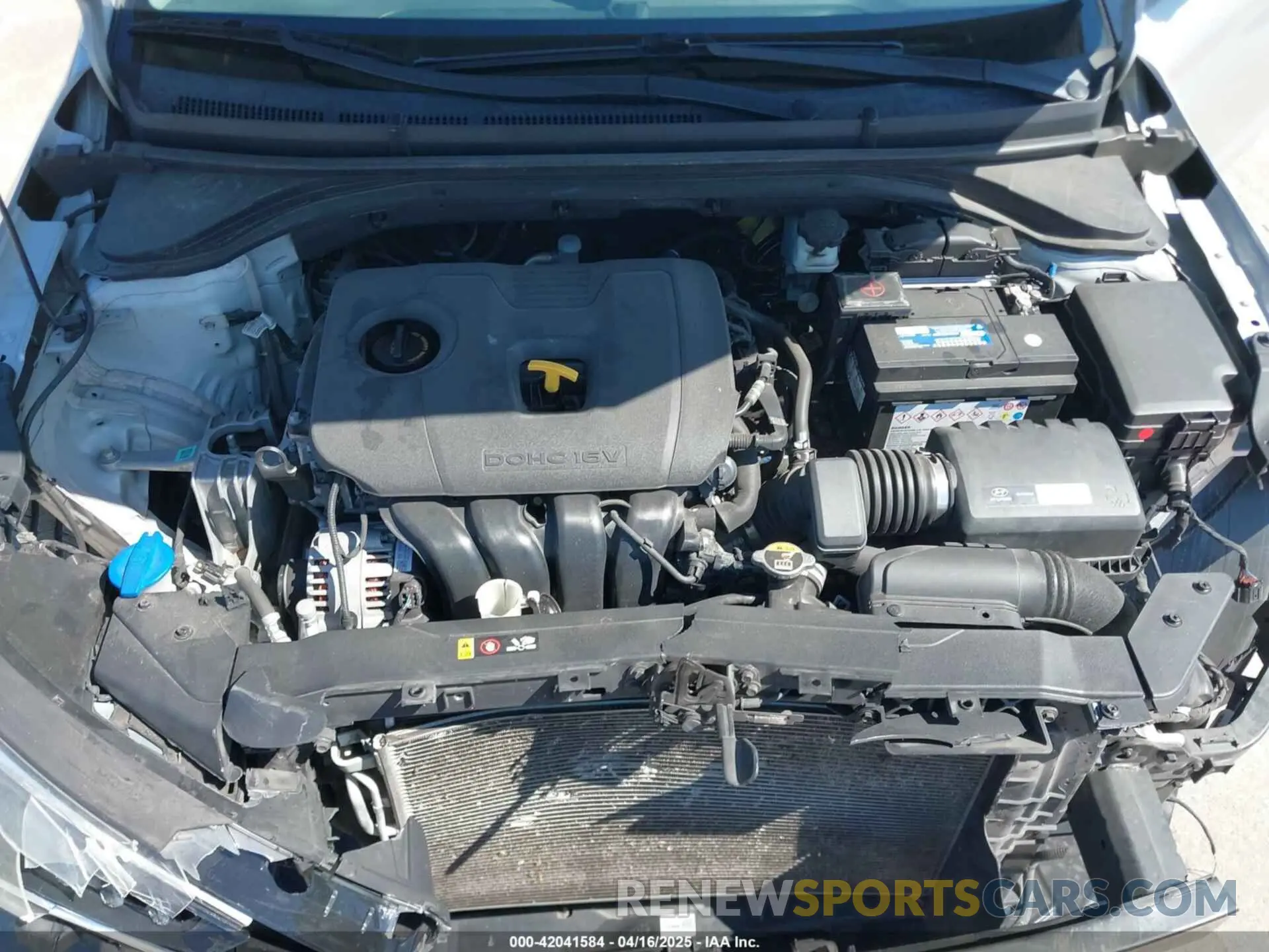 10 Photograph of a damaged car 5NPD84LF1KH430188 HYUNDAI ELANTRA 2019