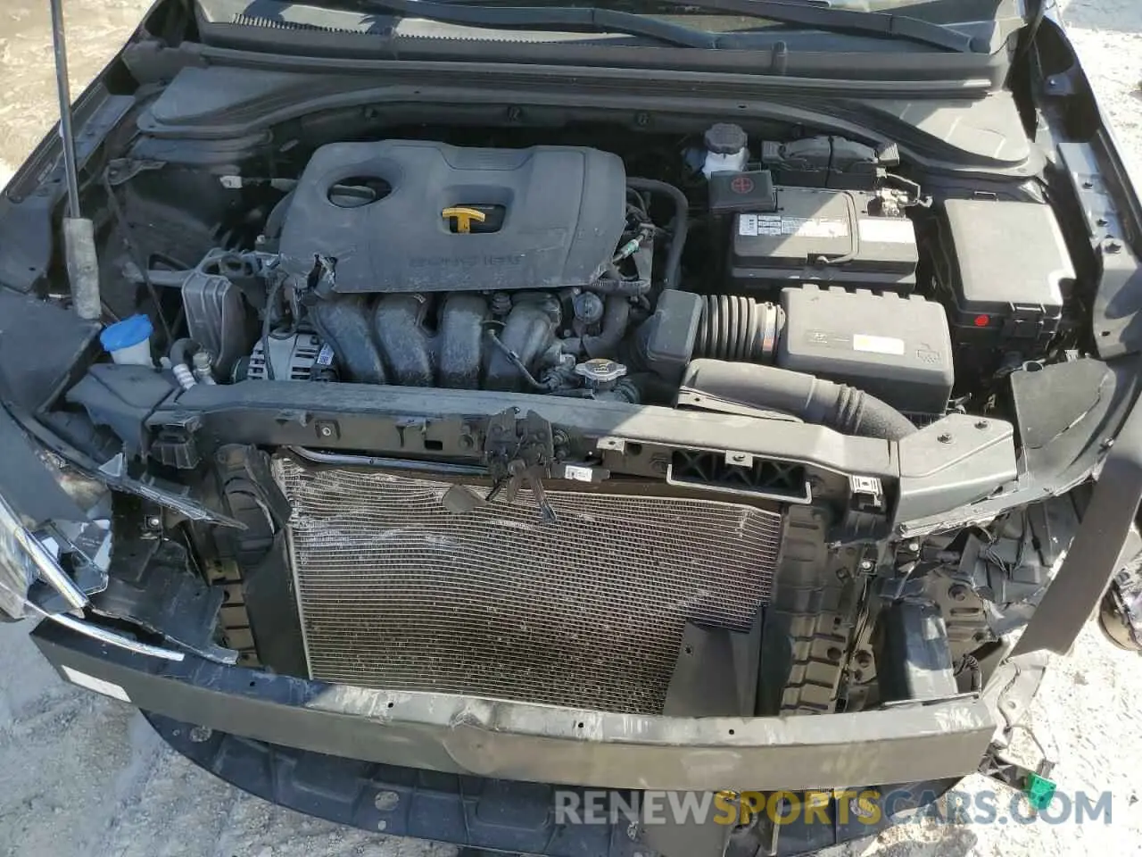 11 Photograph of a damaged car 5NPD84LF1KH436086 HYUNDAI ELANTRA 2019
