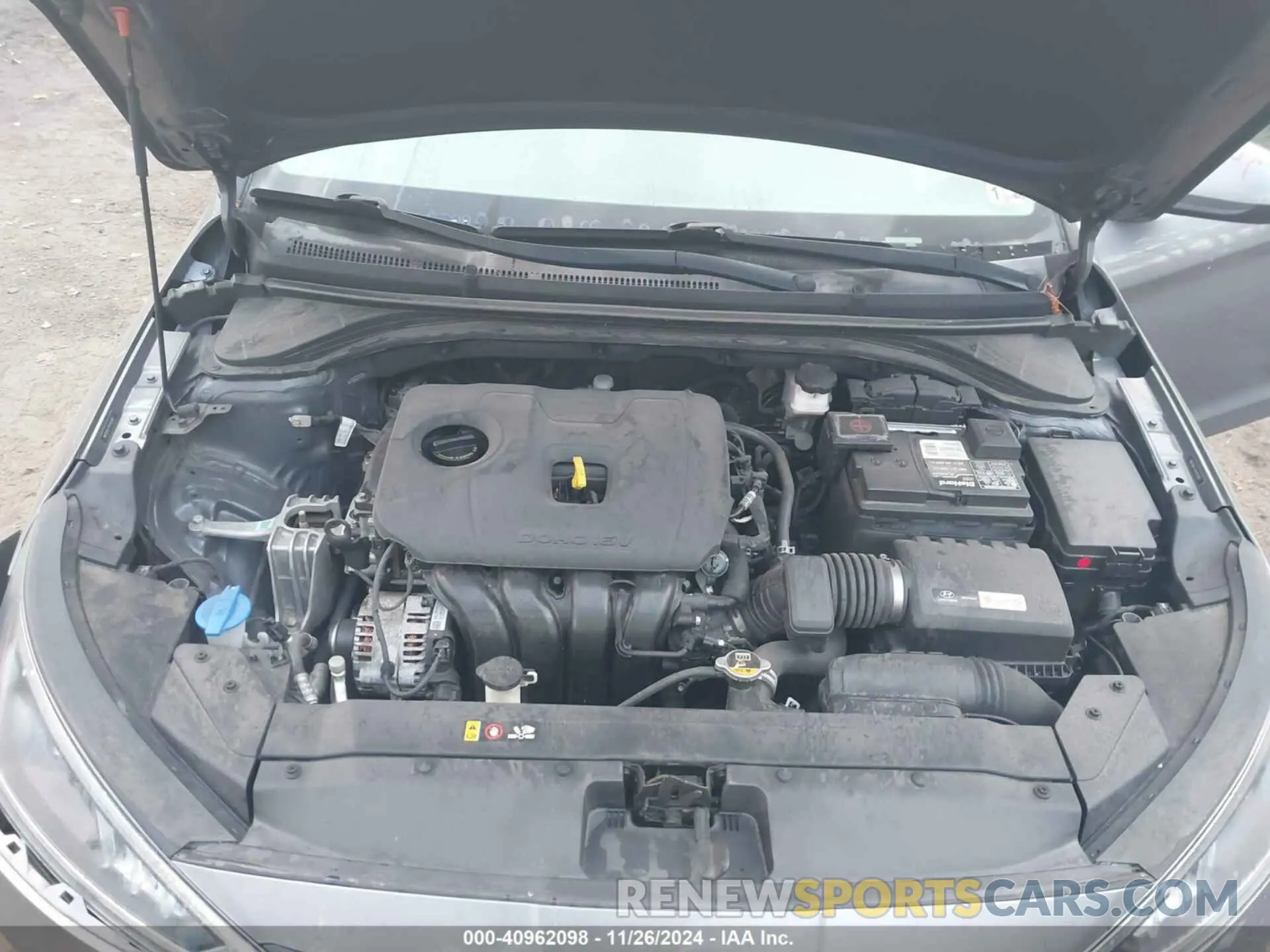 10 Photograph of a damaged car 5NPD84LF1KH443667 HYUNDAI ELANTRA 2019