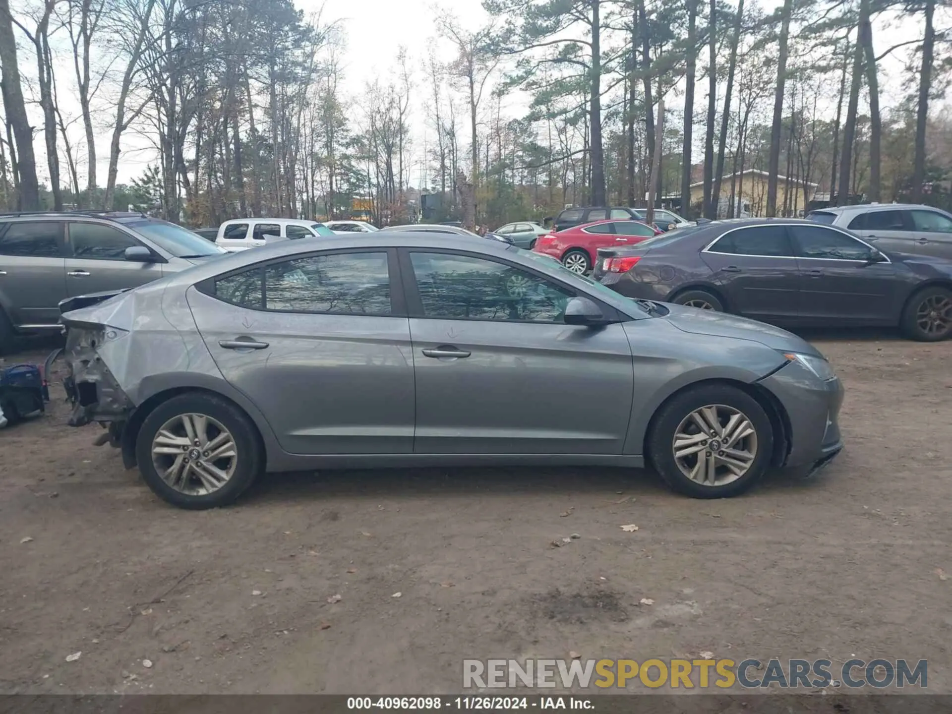14 Photograph of a damaged car 5NPD84LF1KH443667 HYUNDAI ELANTRA 2019