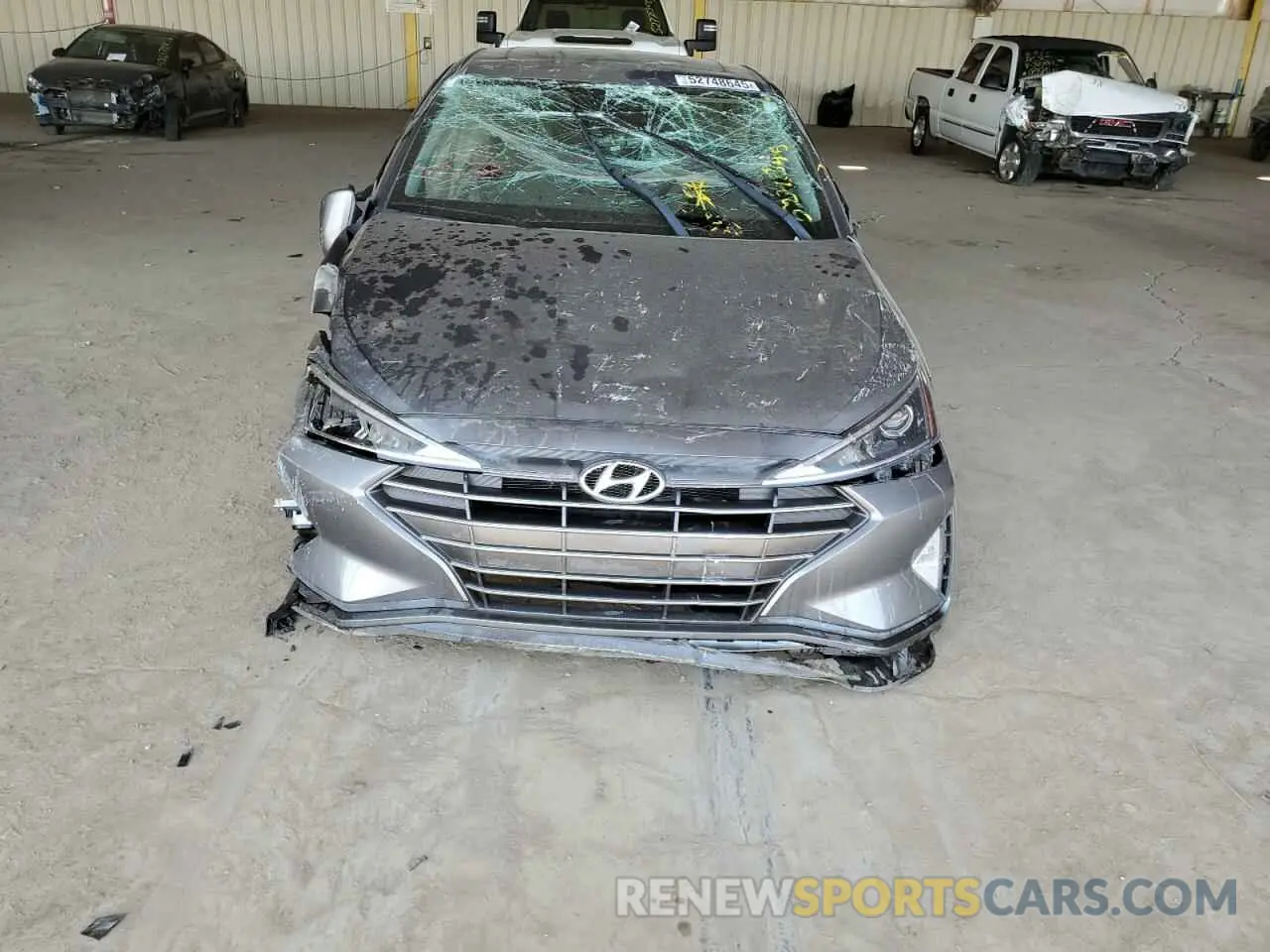 5 Photograph of a damaged car 5NPD84LF1KH444639 HYUNDAI ELANTRA 2019