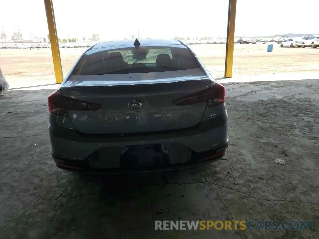 6 Photograph of a damaged car 5NPD84LF1KH444639 HYUNDAI ELANTRA 2019