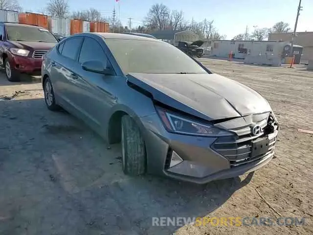 11 Photograph of a damaged car 5NPD84LF1KH444687 HYUNDAI ELANTRA 2019