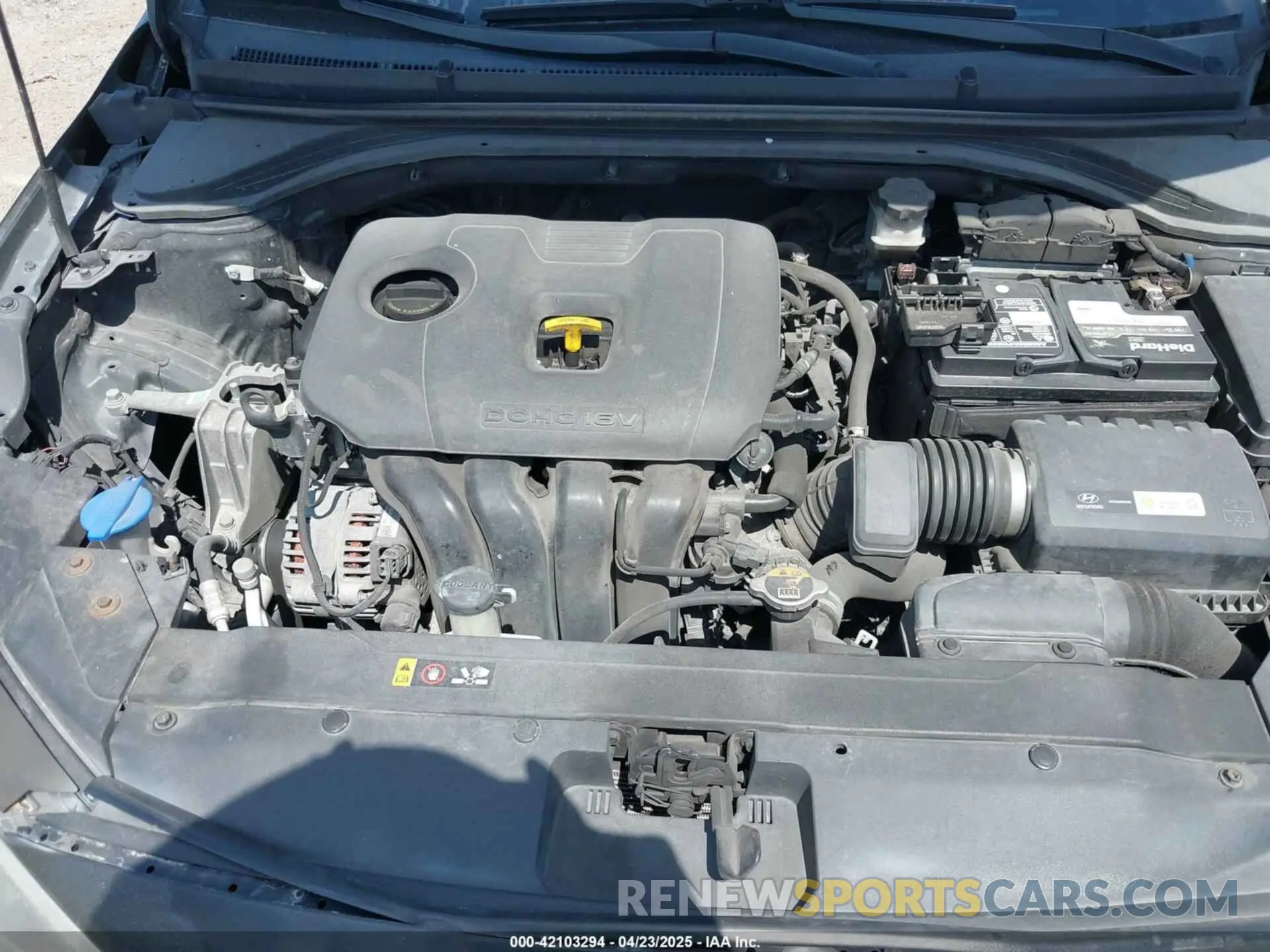 10 Photograph of a damaged car 5NPD84LF1KH453423 HYUNDAI ELANTRA 2019