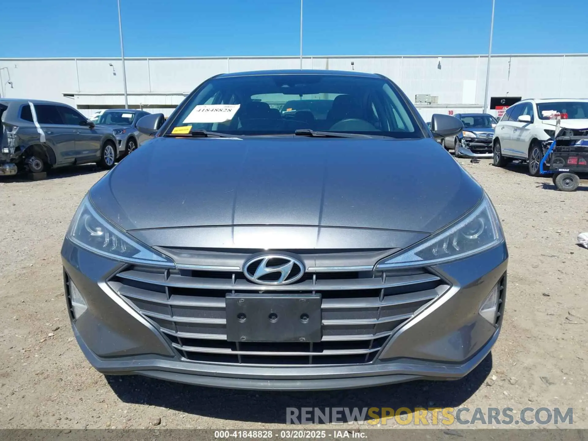 13 Photograph of a damaged car 5NPD84LF1KH457469 HYUNDAI ELANTRA 2019