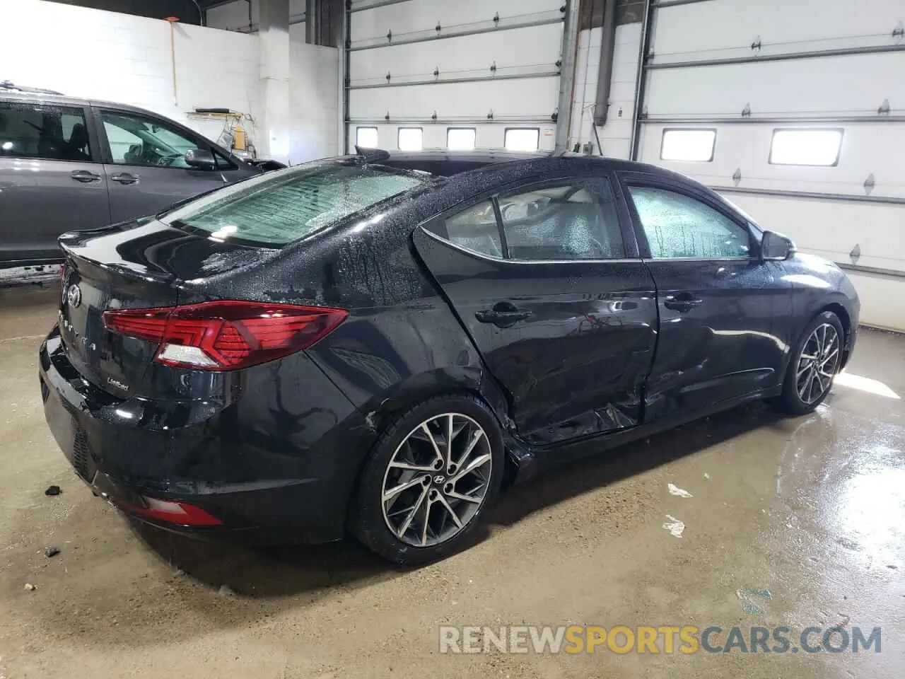 3 Photograph of a damaged car 5NPD84LF1KH465863 HYUNDAI ELANTRA 2019