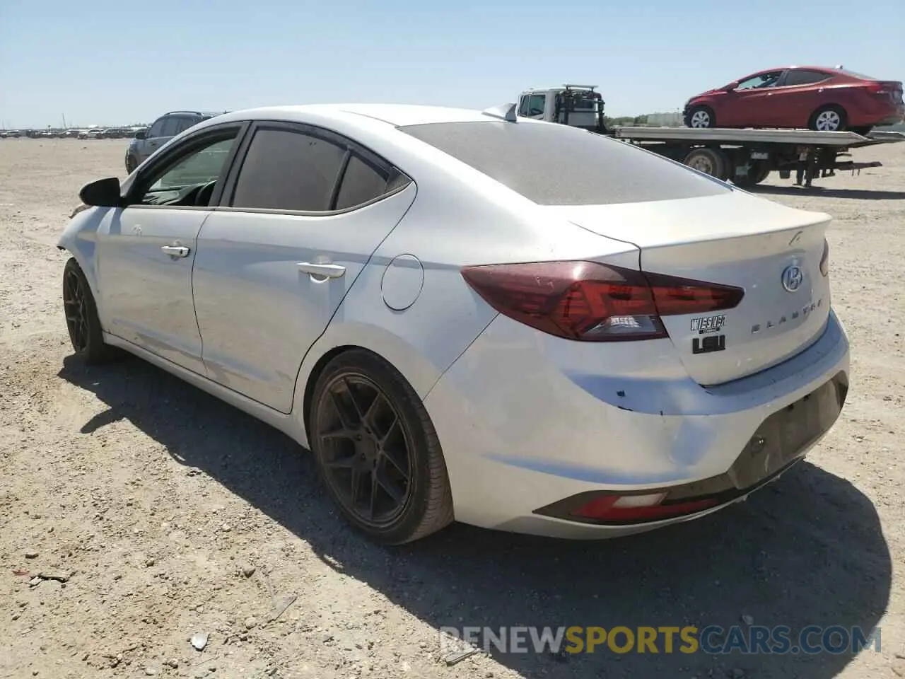 2 Photograph of a damaged car 5NPD84LF1KH478922 HYUNDAI ELANTRA 2019