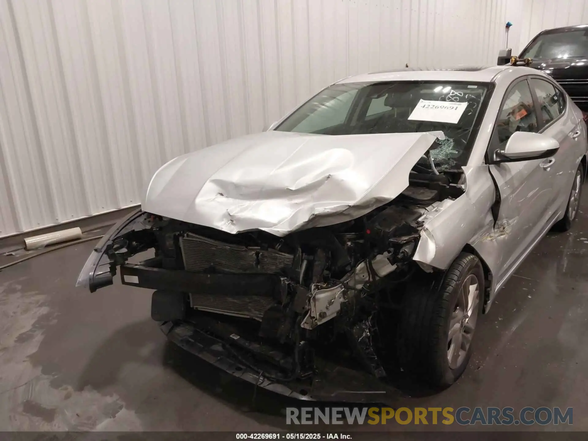 6 Photograph of a damaged car 5NPD84LF2KH421550 HYUNDAI ELANTRA 2019