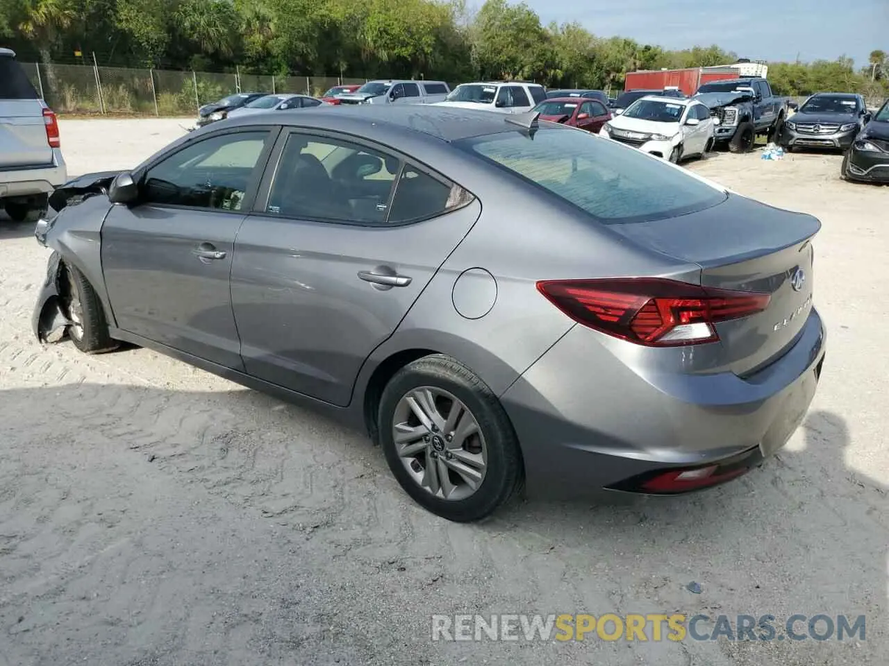 2 Photograph of a damaged car 5NPD84LF2KH422844 HYUNDAI ELANTRA 2019