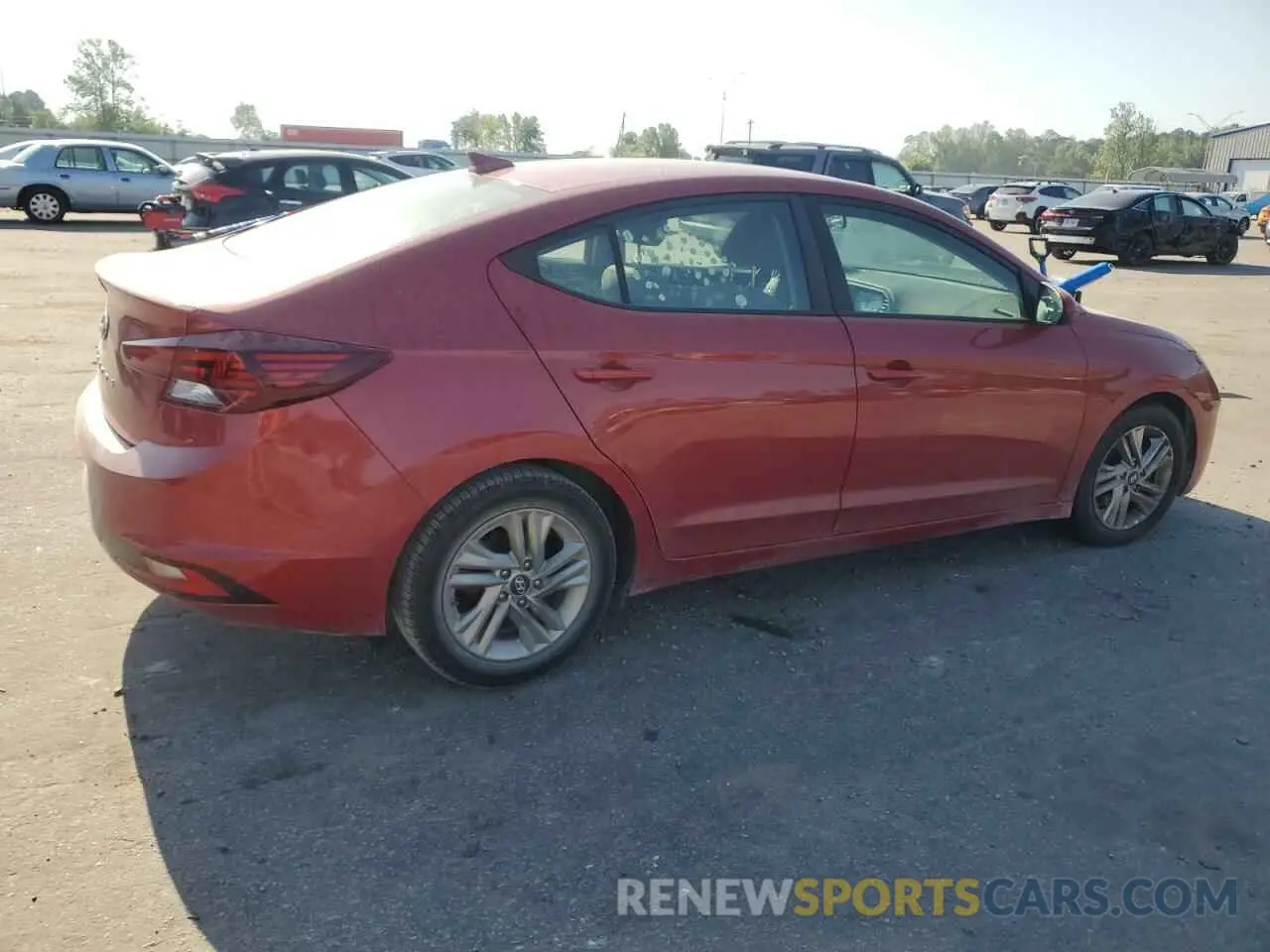 3 Photograph of a damaged car 5NPD84LF2KH431141 HYUNDAI ELANTRA 2019