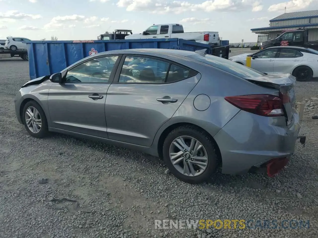 2 Photograph of a damaged car 5NPD84LF2KH432175 HYUNDAI ELANTRA 2019