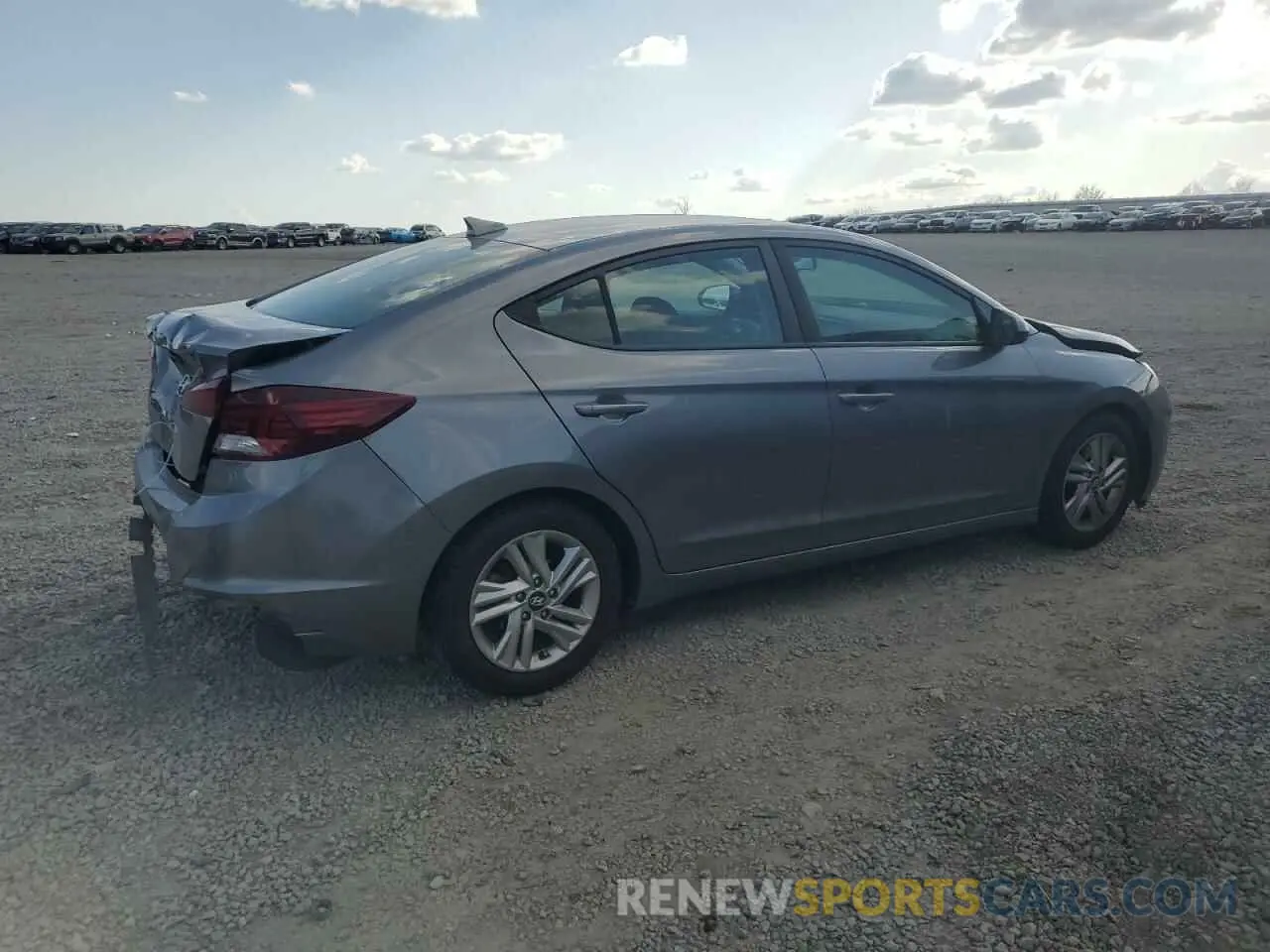 3 Photograph of a damaged car 5NPD84LF2KH432175 HYUNDAI ELANTRA 2019