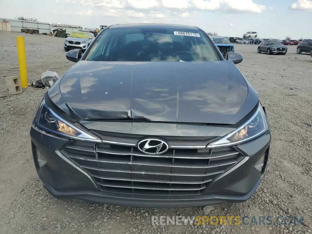 5 Photograph of a damaged car 5NPD84LF2KH432175 HYUNDAI ELANTRA 2019