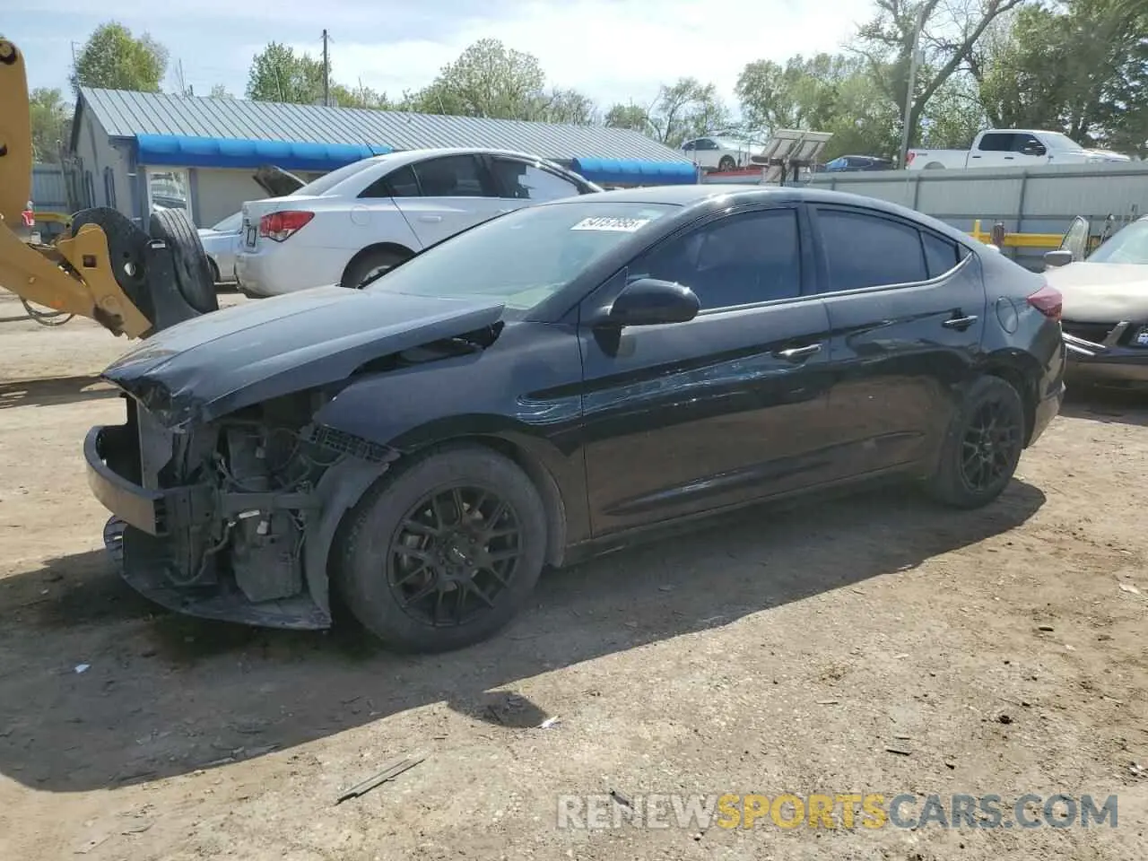 1 Photograph of a damaged car 5NPD84LF2KH432581 HYUNDAI ELANTRA 2019