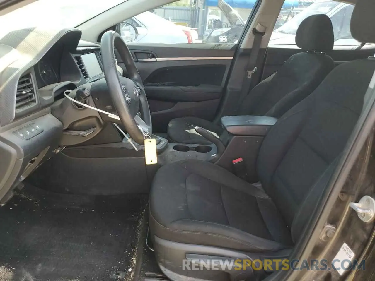 7 Photograph of a damaged car 5NPD84LF2KH432581 HYUNDAI ELANTRA 2019