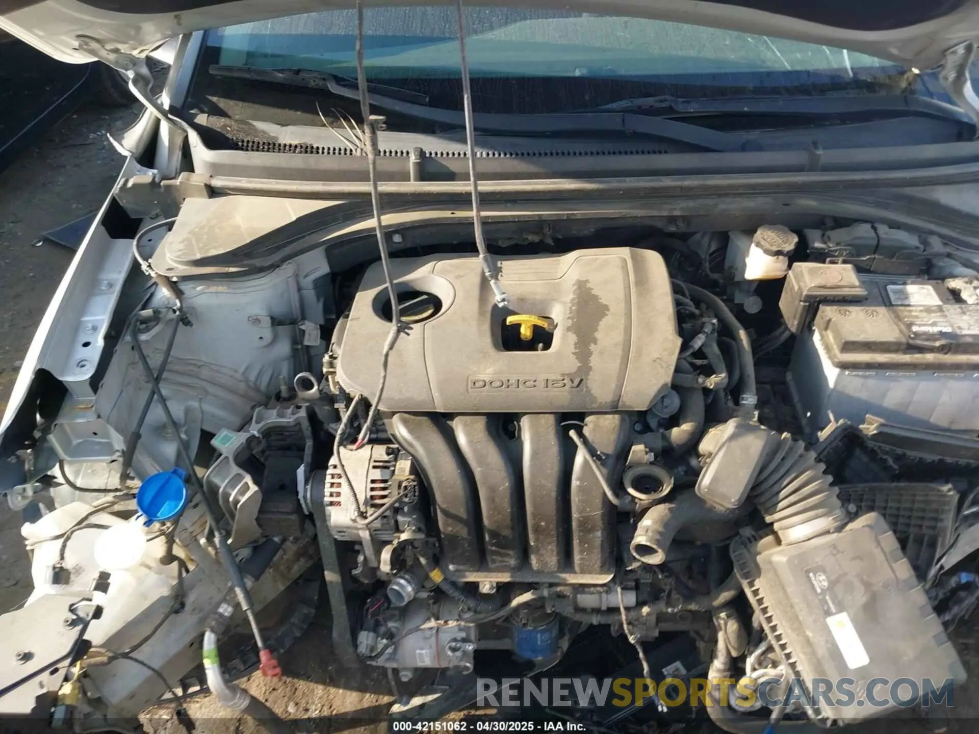 10 Photograph of a damaged car 5NPD84LF2KH441569 HYUNDAI ELANTRA 2019