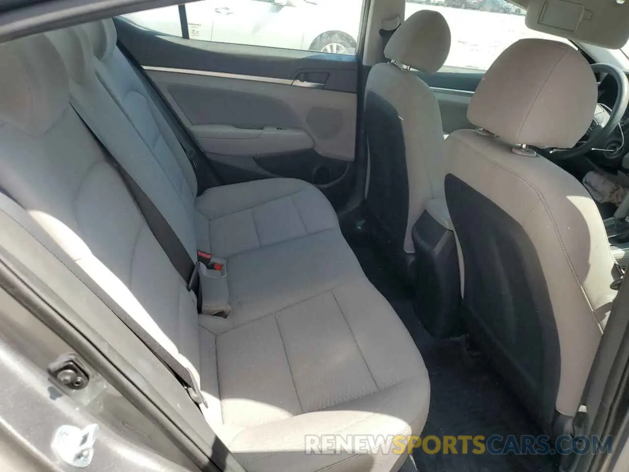 10 Photograph of a damaged car 5NPD84LF2KH453561 HYUNDAI ELANTRA 2019