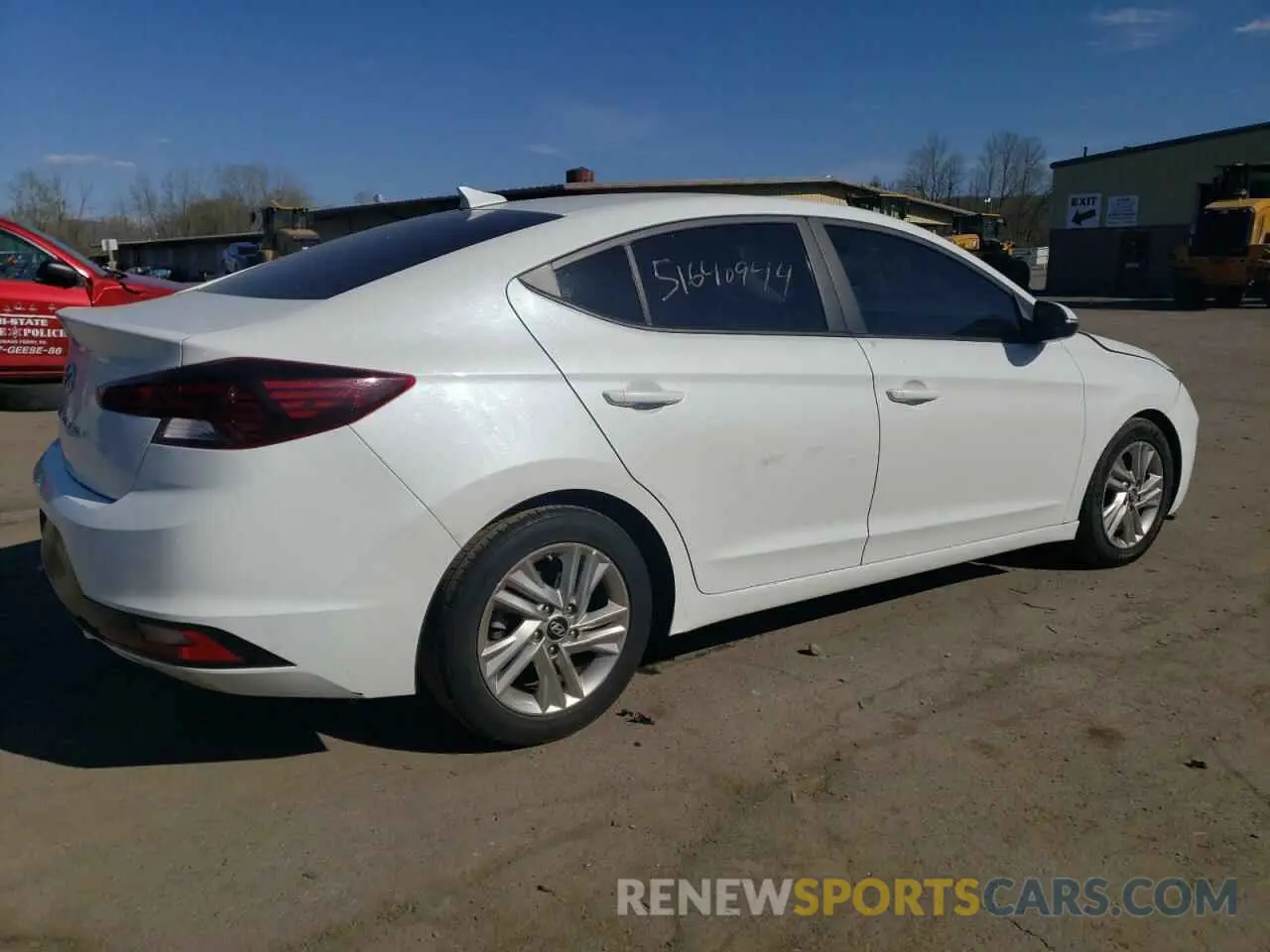3 Photograph of a damaged car 5NPD84LF2KH455939 HYUNDAI ELANTRA 2019