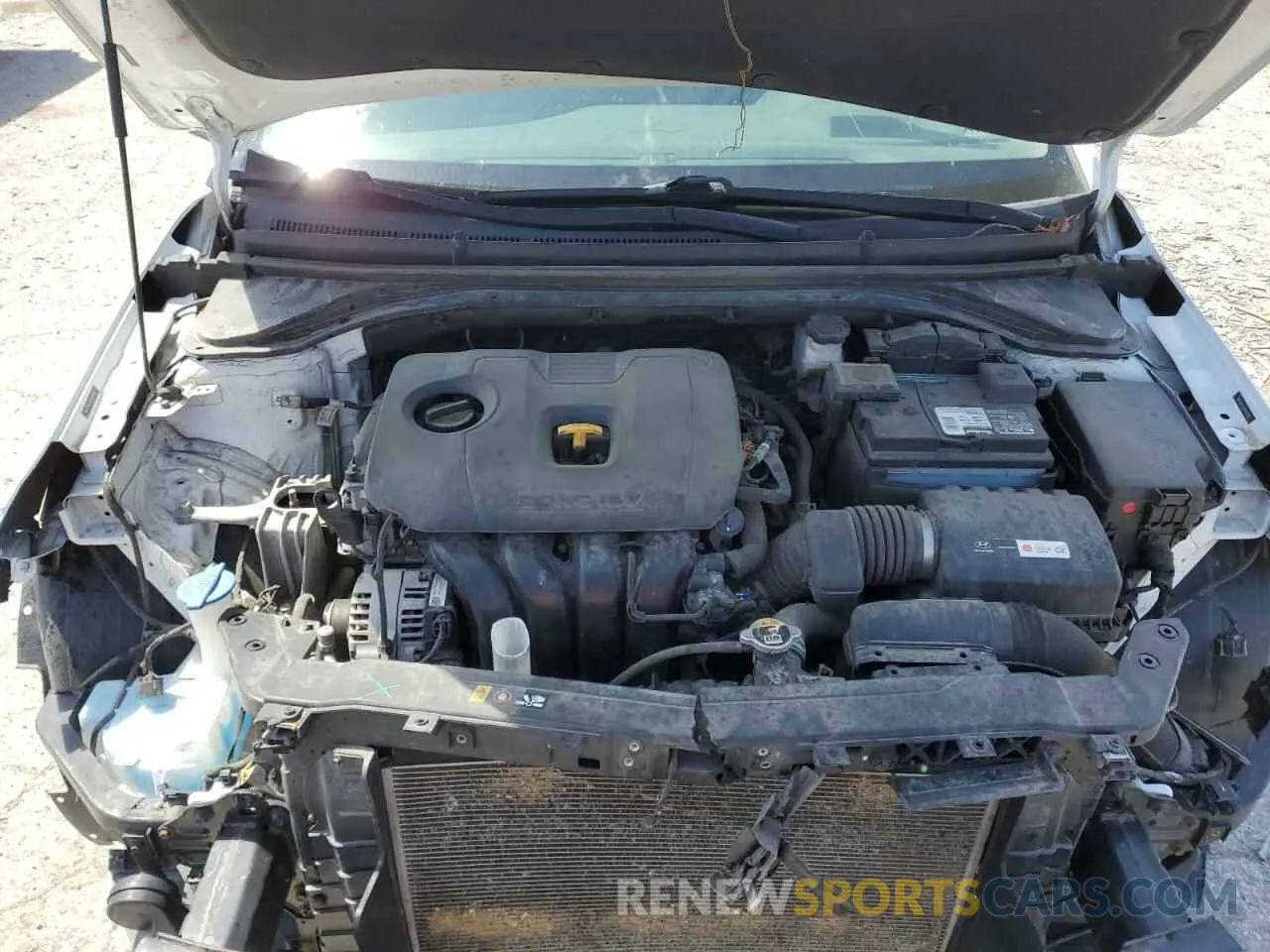 11 Photograph of a damaged car 5NPD84LF2KH457092 HYUNDAI ELANTRA 2019