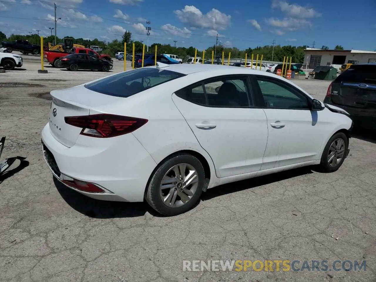 3 Photograph of a damaged car 5NPD84LF2KH457092 HYUNDAI ELANTRA 2019