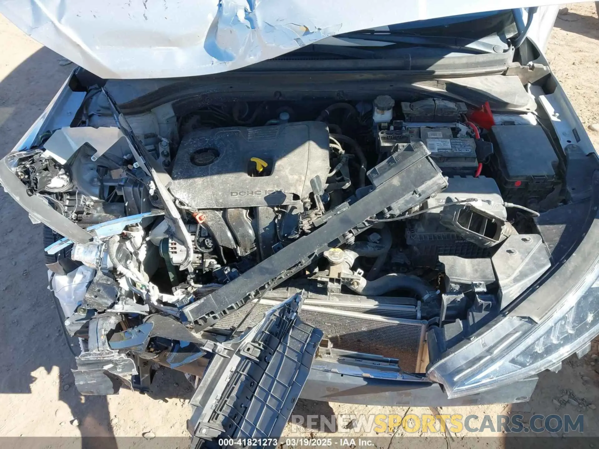 10 Photograph of a damaged car 5NPD84LF2KH457576 HYUNDAI ELANTRA 2019