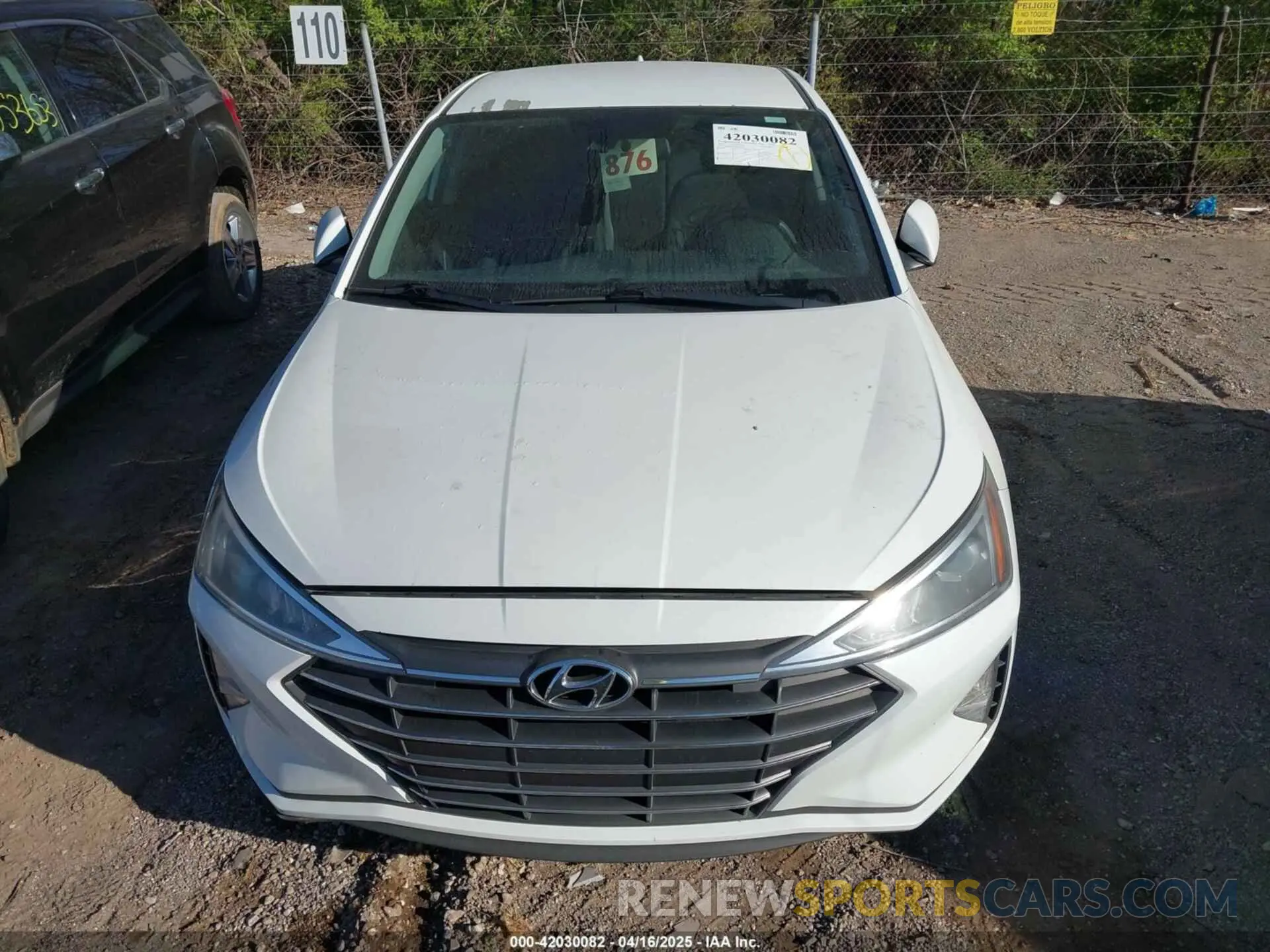 6 Photograph of a damaged car 5NPD84LF2KH459893 HYUNDAI ELANTRA 2019