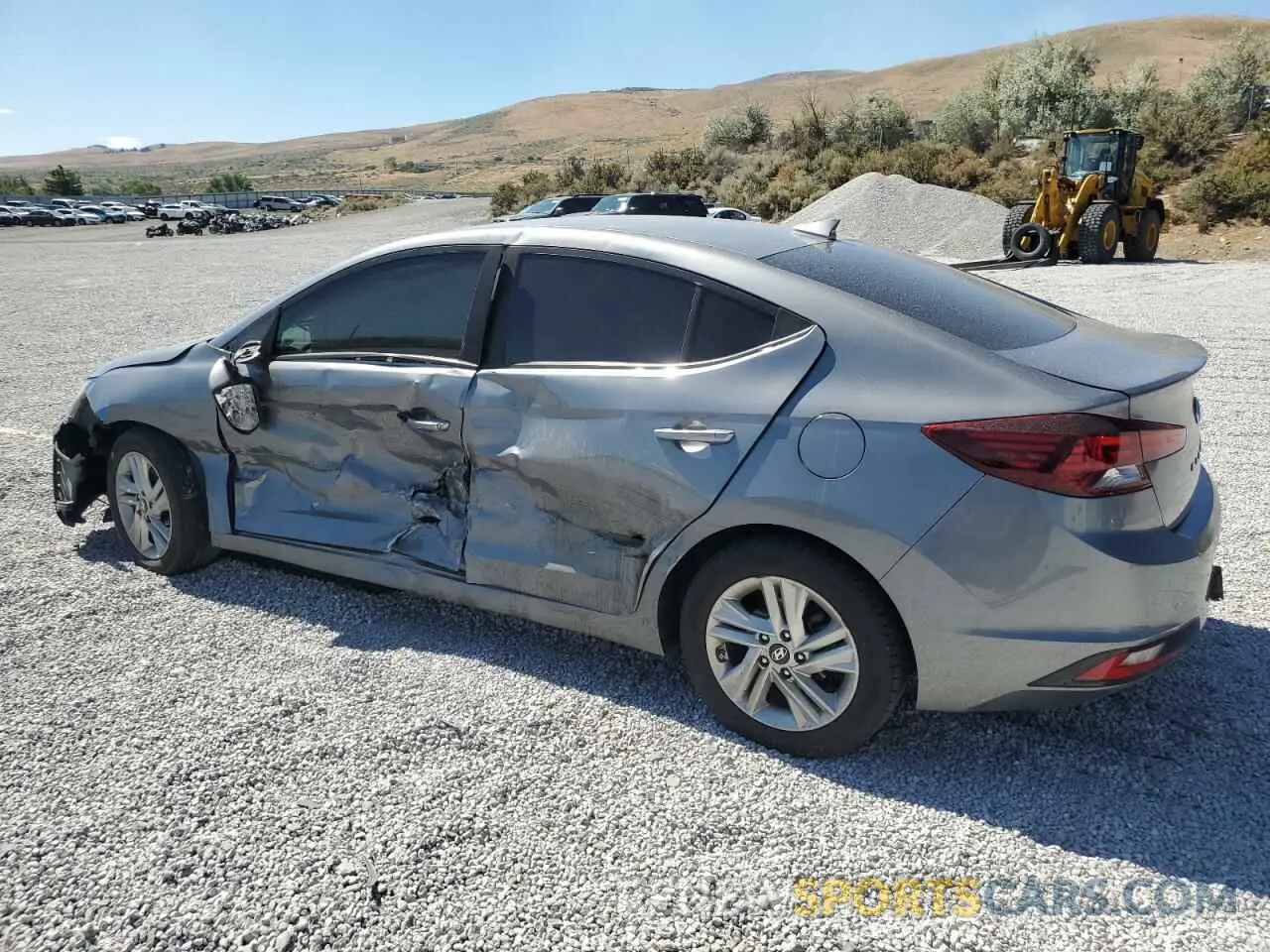 2 Photograph of a damaged car 5NPD84LF2KH462289 HYUNDAI ELANTRA 2019