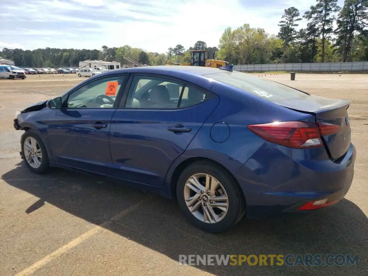 2 Photograph of a damaged car 5NPD84LF2KH468089 HYUNDAI ELANTRA 2019