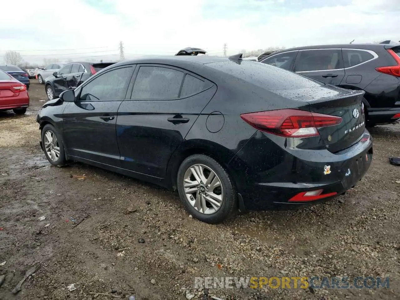 2 Photograph of a damaged car 5NPD84LF2KH469582 HYUNDAI ELANTRA 2019