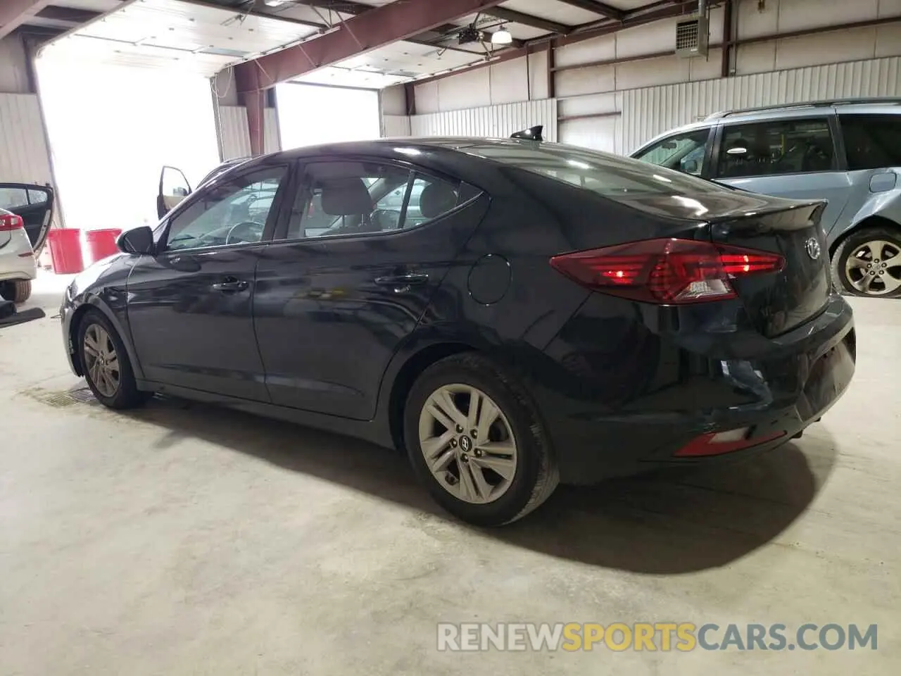 2 Photograph of a damaged car 5NPD84LF2KH471476 HYUNDAI ELANTRA 2019